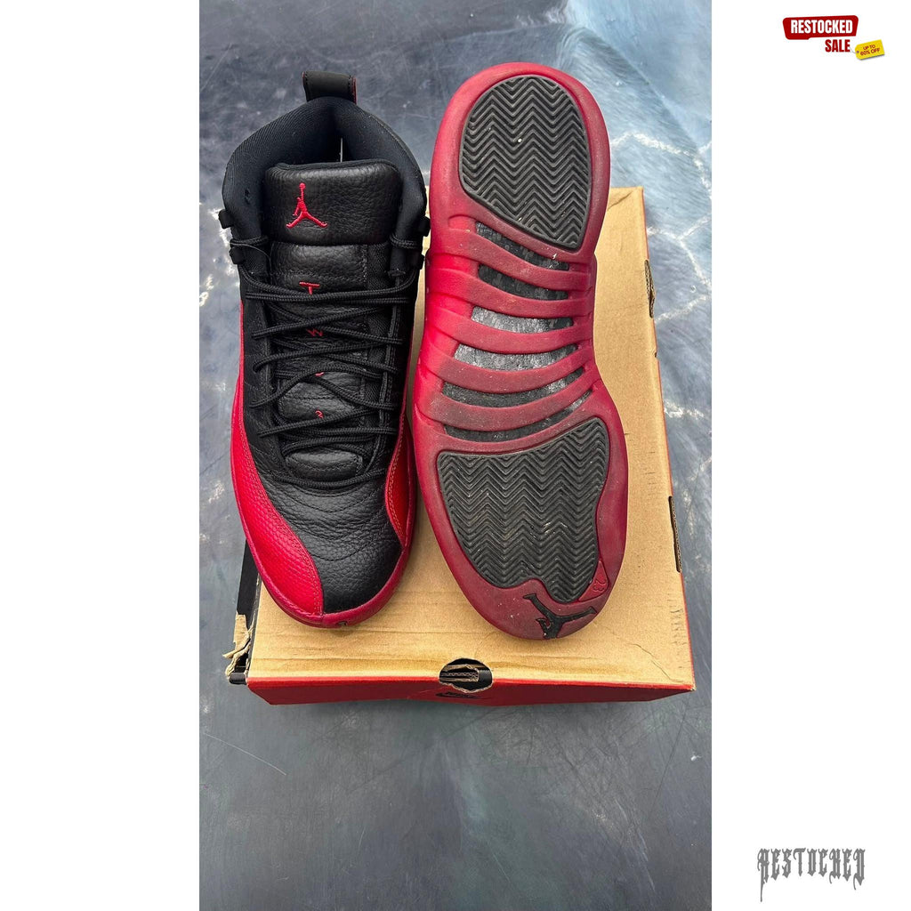 JORDAN 12 RETRO FLU GAME PRE OWNED SIZE 12