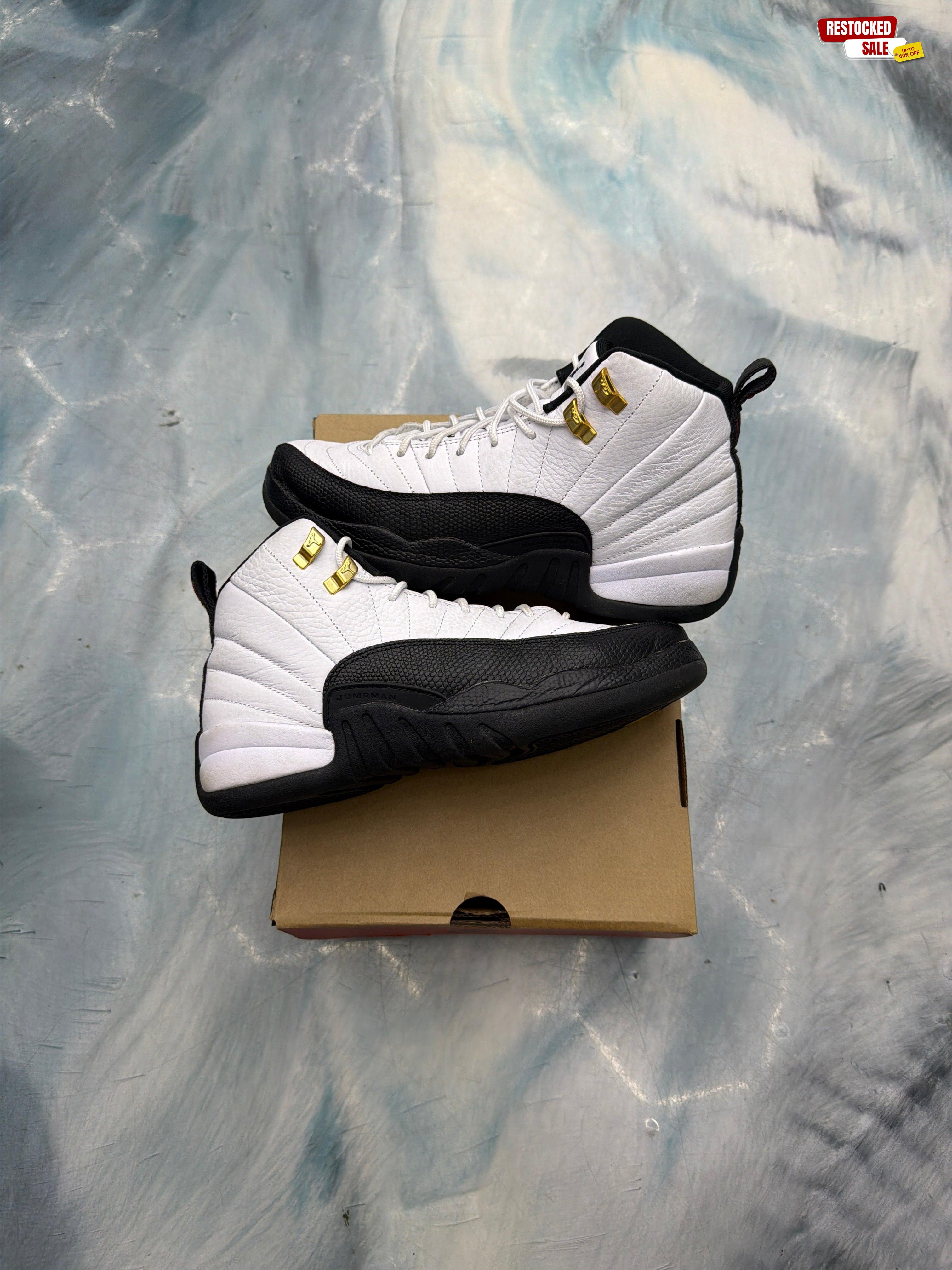 JORDAN 12 RETRO TAXI (2025) GS PRE OWNED SIZE 7Y