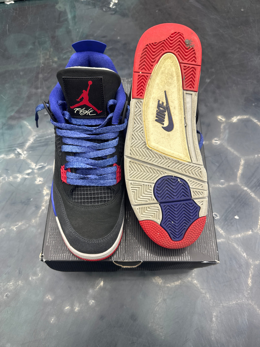 JORDAN 4 RETRO RARE AIR PRE OWNED SIZE 10