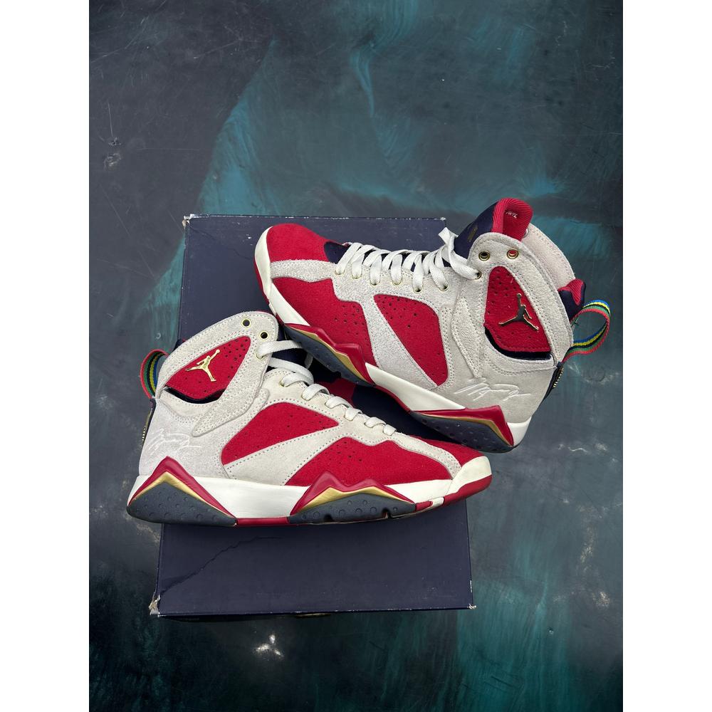 JORDAN 7 RETRO TROPHY ROOM NEW SHERIFFIN TOWN PRE OWNED SIZE 7.5