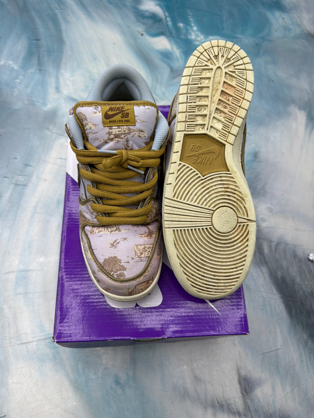 NIKE SB DUNK LOW PREMIUM CITY OF ATYLE PRE OWNED SIZE 10