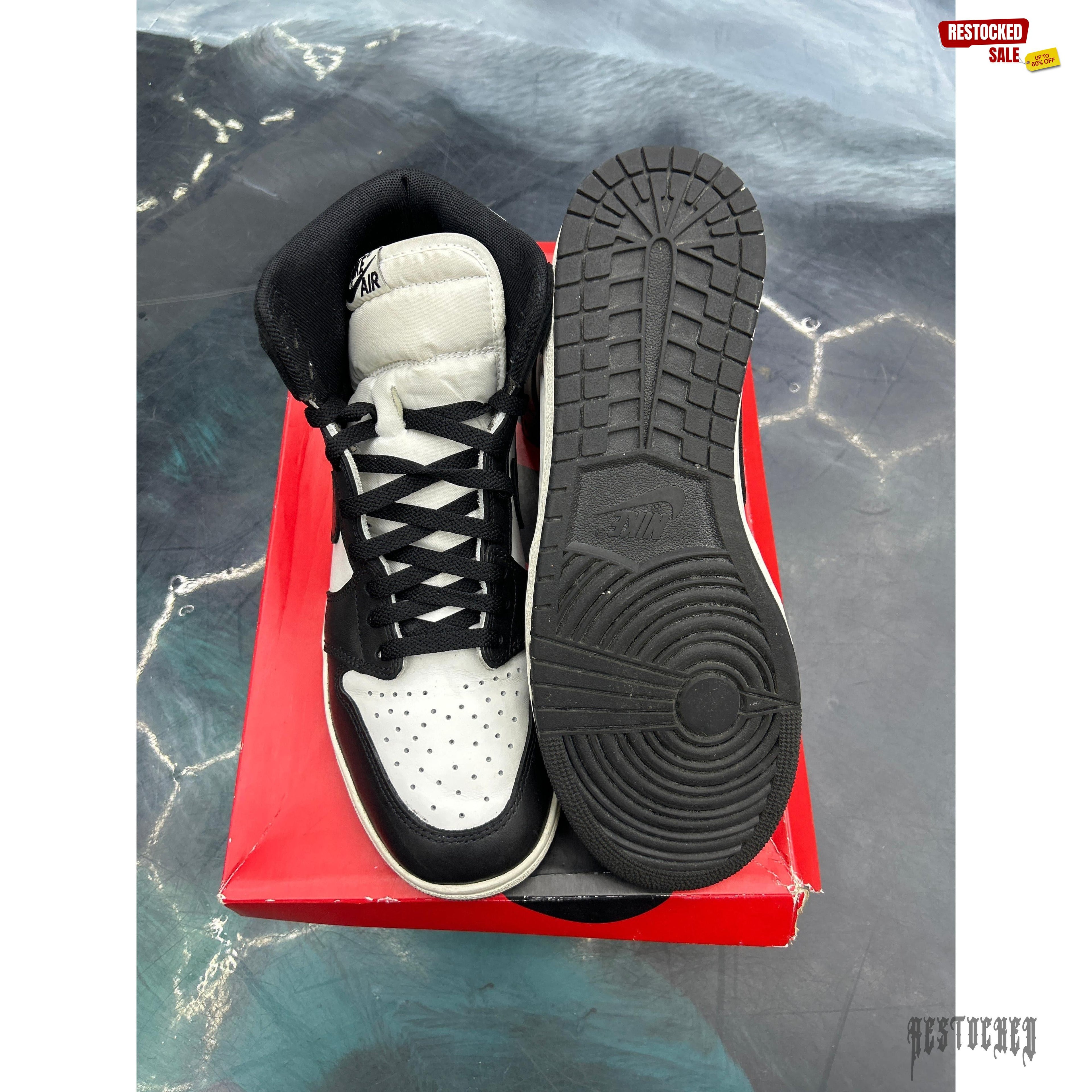 JORDAN 1 RETRO HIGH 85 BLACK WHITE PRE OWNED SIZE 11