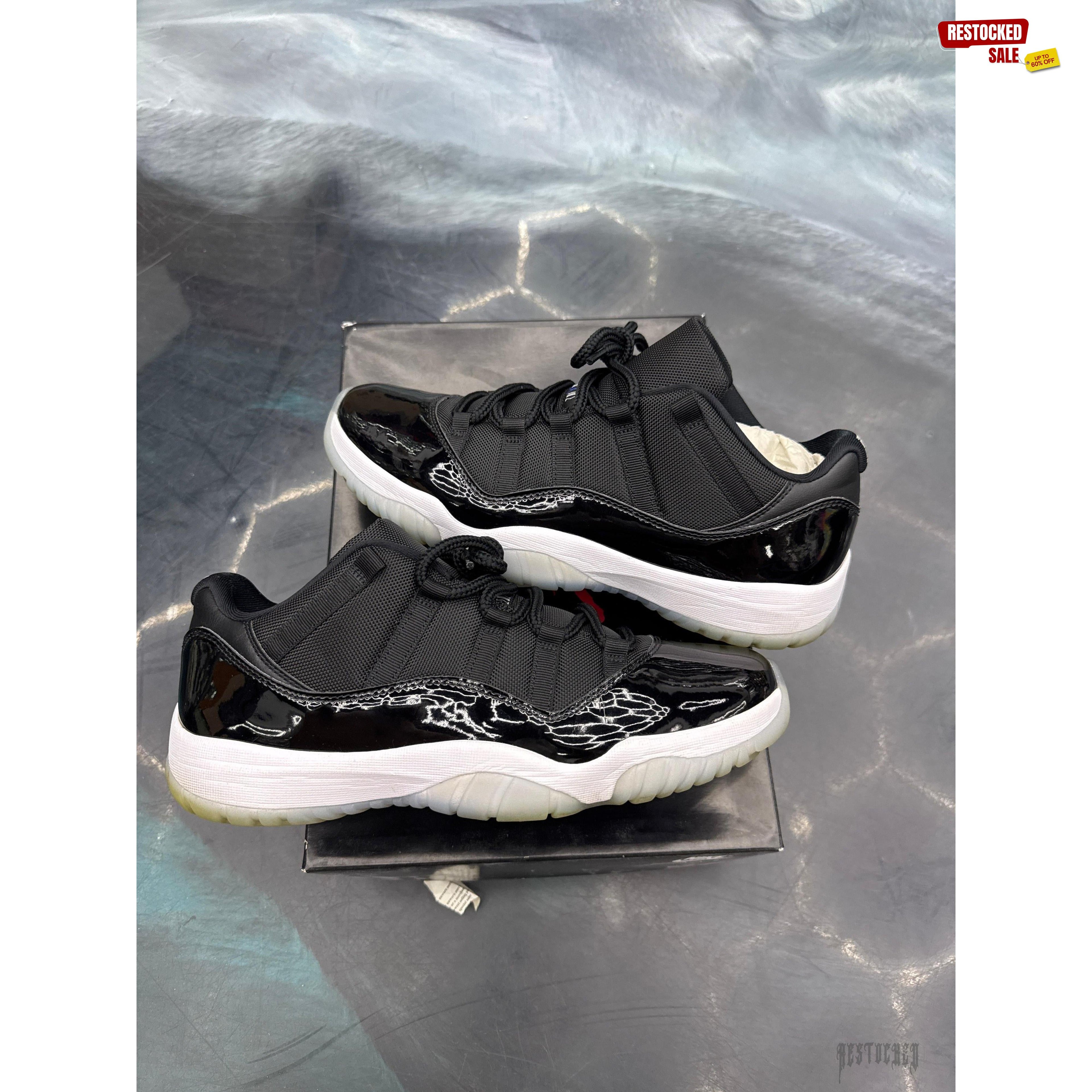 JORDAN 11 RETRO SPACE JAM PRE OWNED SIZE 11.5