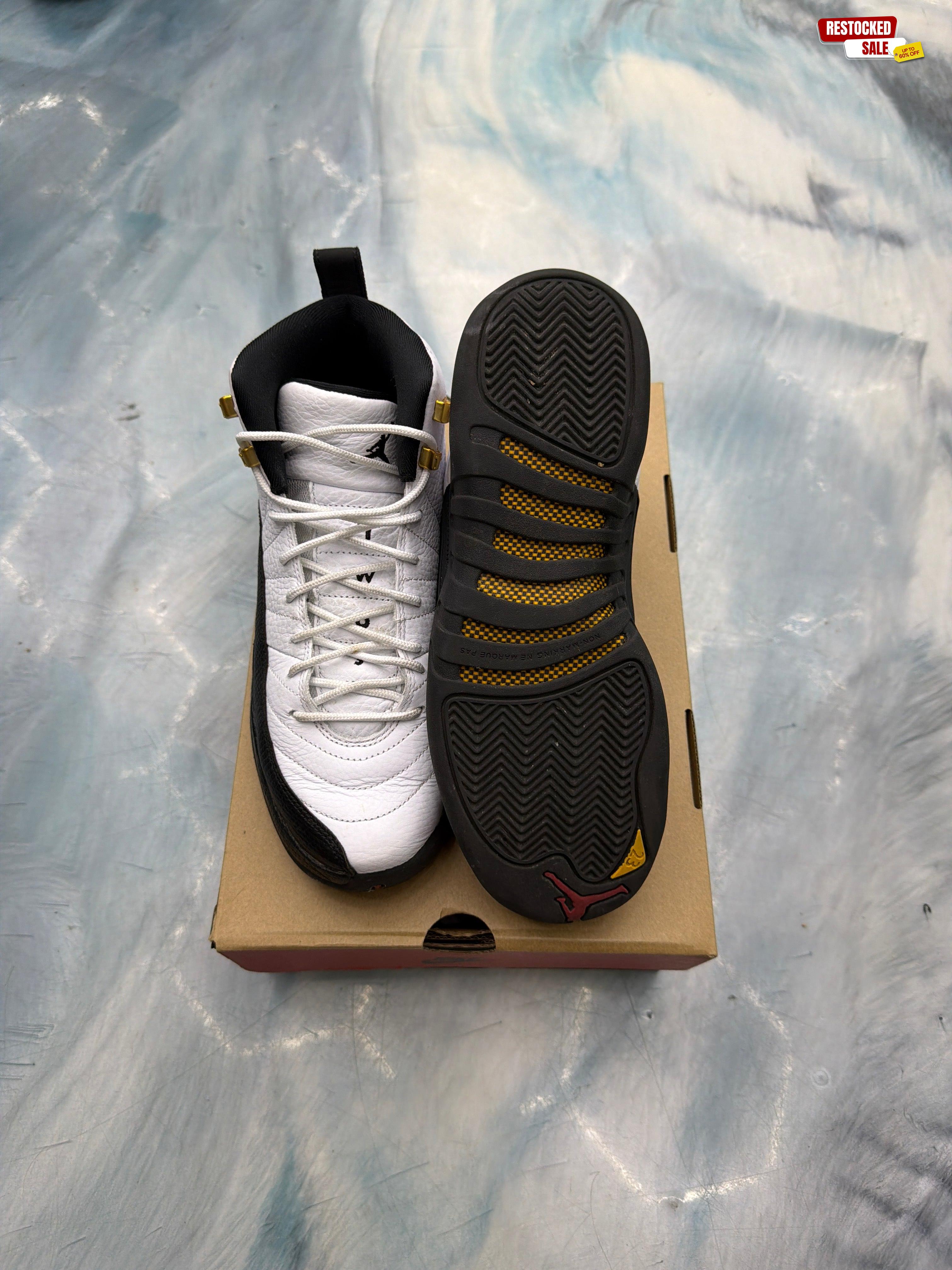 JORDAN 12 RETRO TAXI (2025) GS PRE OWNED SIZE 7Y