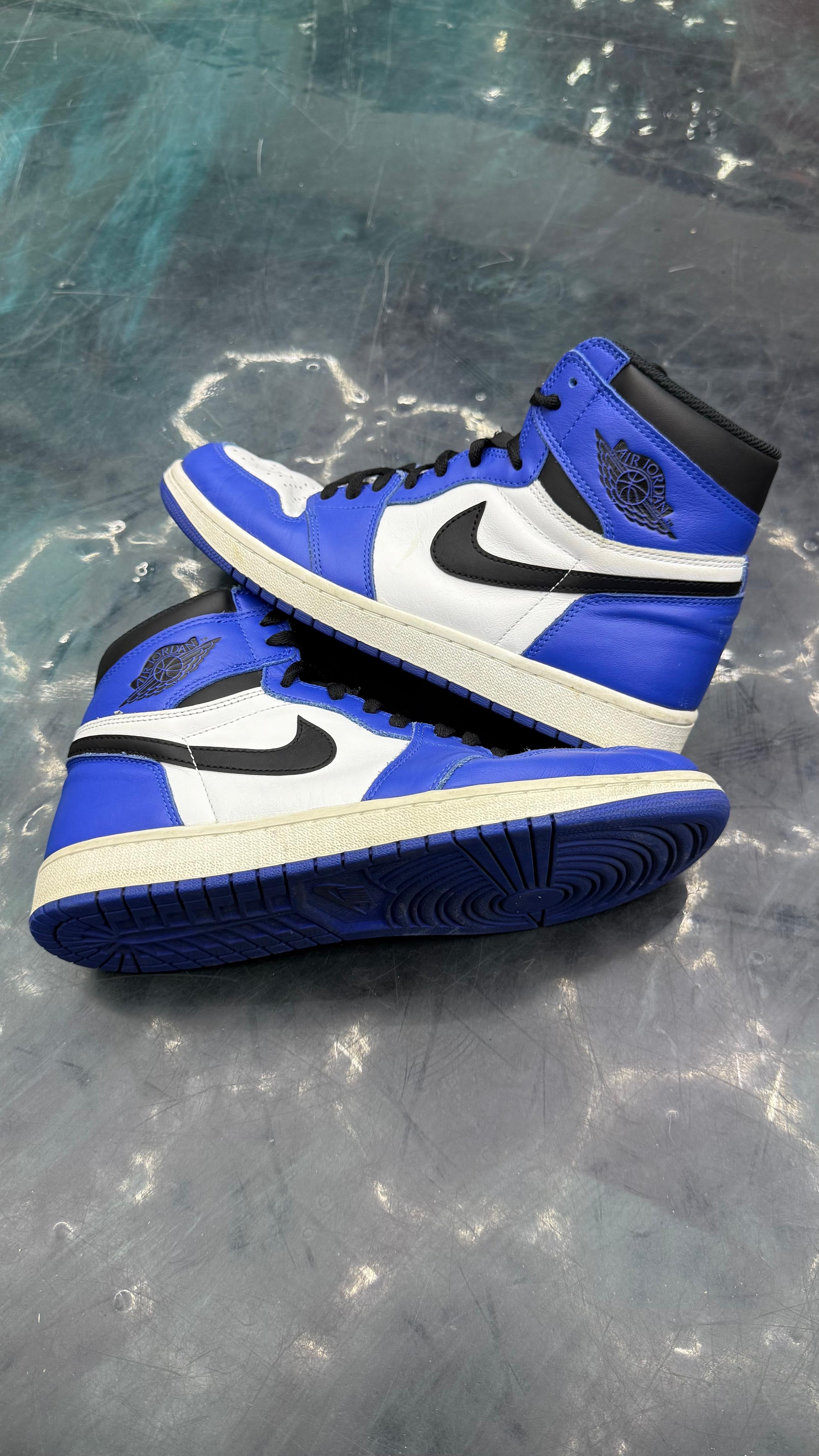 JORDAN 1 RETRO HIGH GAME ROYAL PRE OWNED SIZE 10