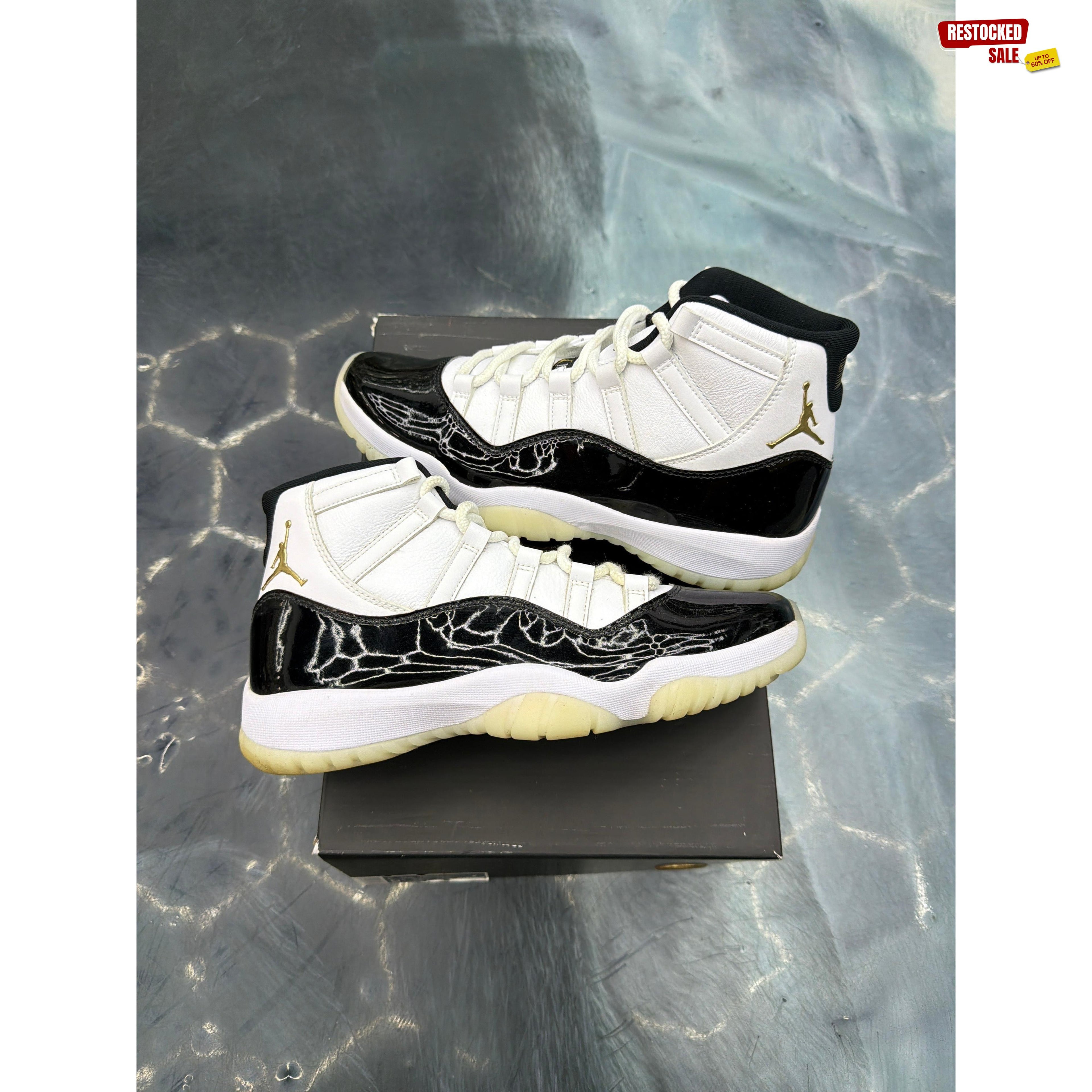 JORDAN 11 RETRO DMP GRATITUDE PRE OWNED SIZE 9.5