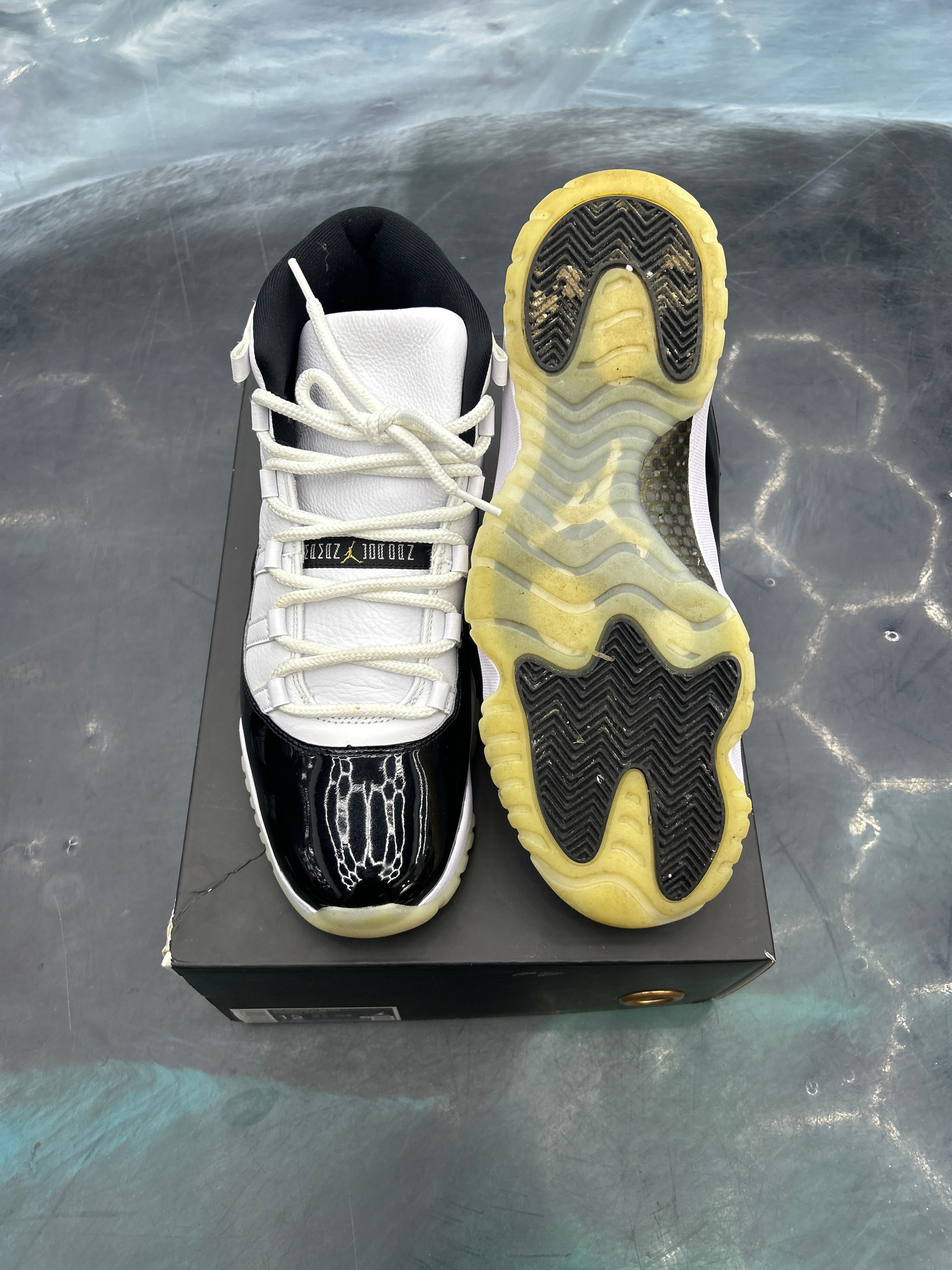 JORDAN 11 RETRO DMP GRATITUDE PRE OWNED SIZE 12