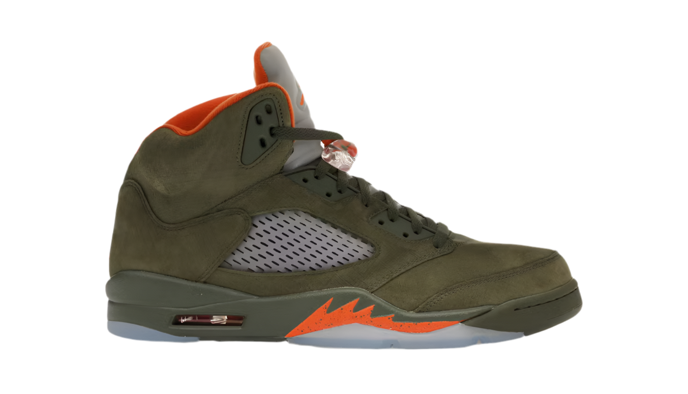 JORDAN 5 RETRO OLIVE