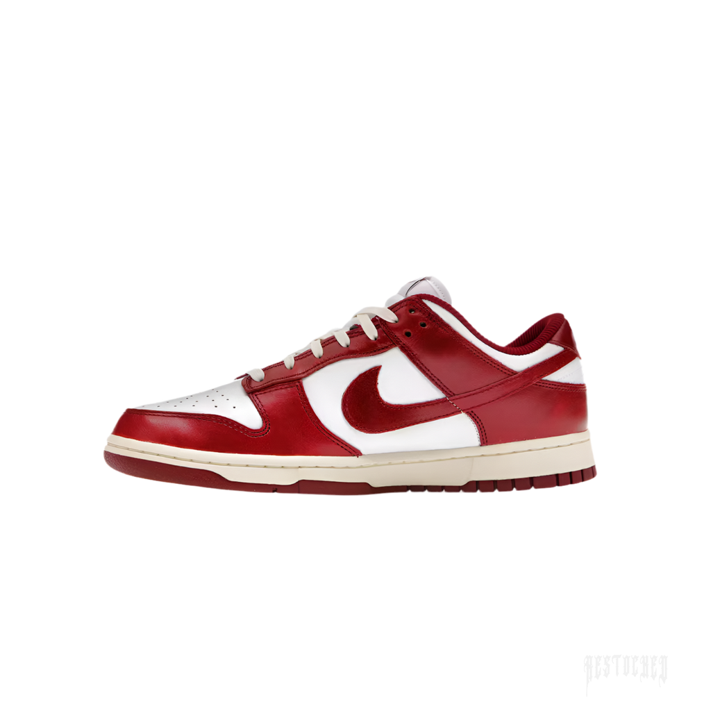 NIKE DUNK LOW PRM VINTAGE TEAM RED (WOMEN’S)