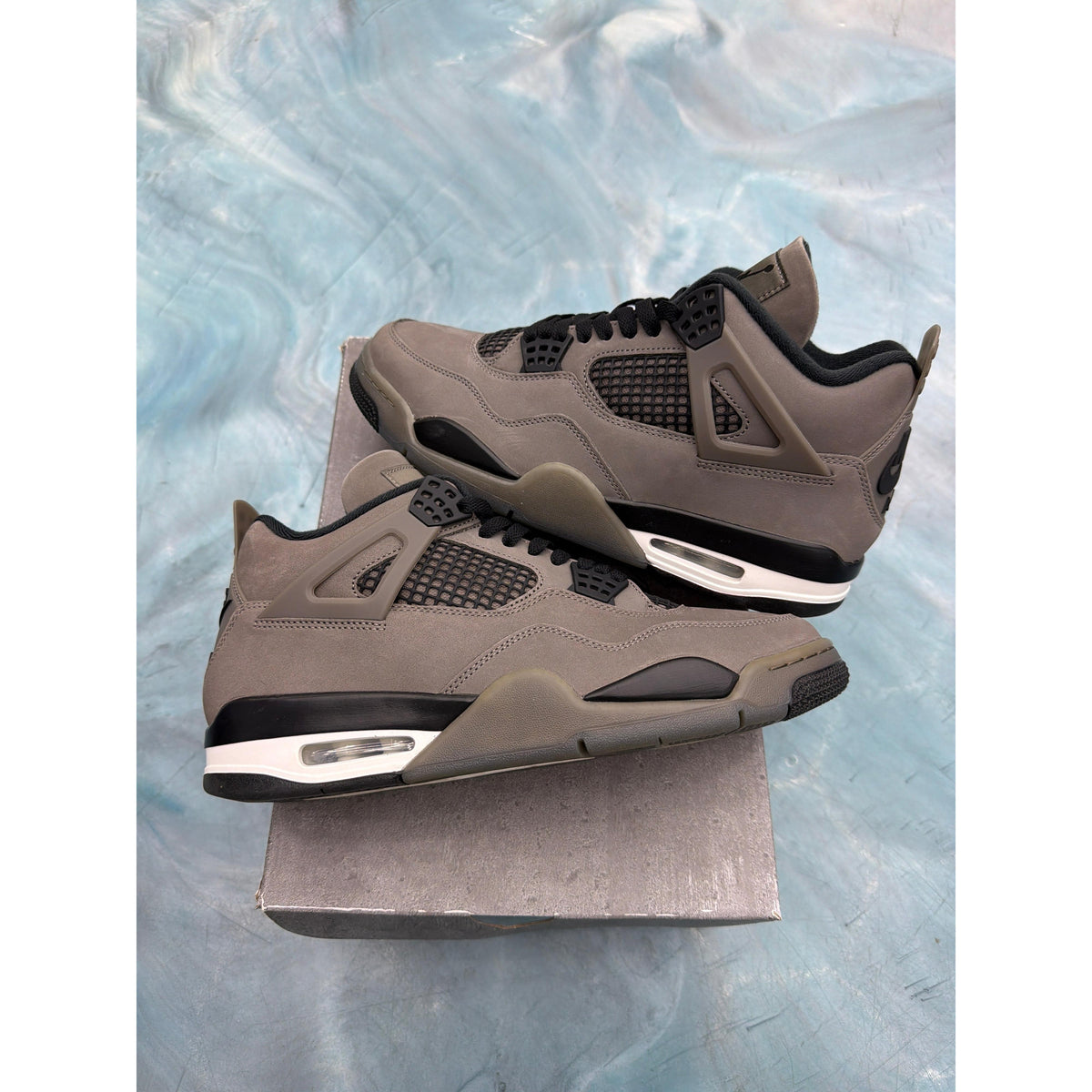 JORDAN 4 RETRO CAVE STONE PRE OWNED SIZE 11