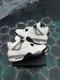 JORDAN 4 RETRO WHITE CEMENT PRE OWNED SIZE 8