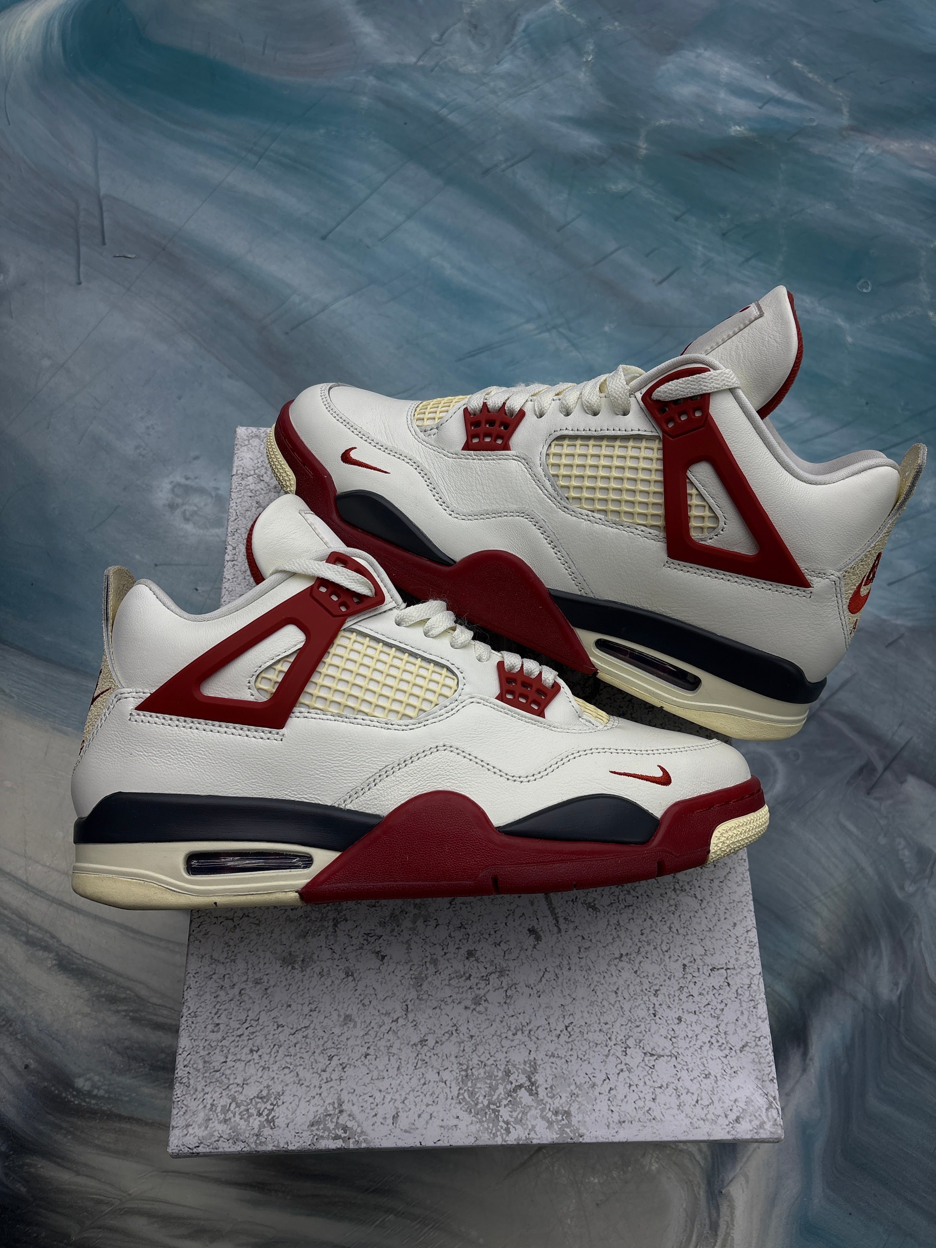 JORDAN 4 RETRO OG NIGEL SYLVESTER BRICK AFTER BRICK PRE OWNED SIZE 10