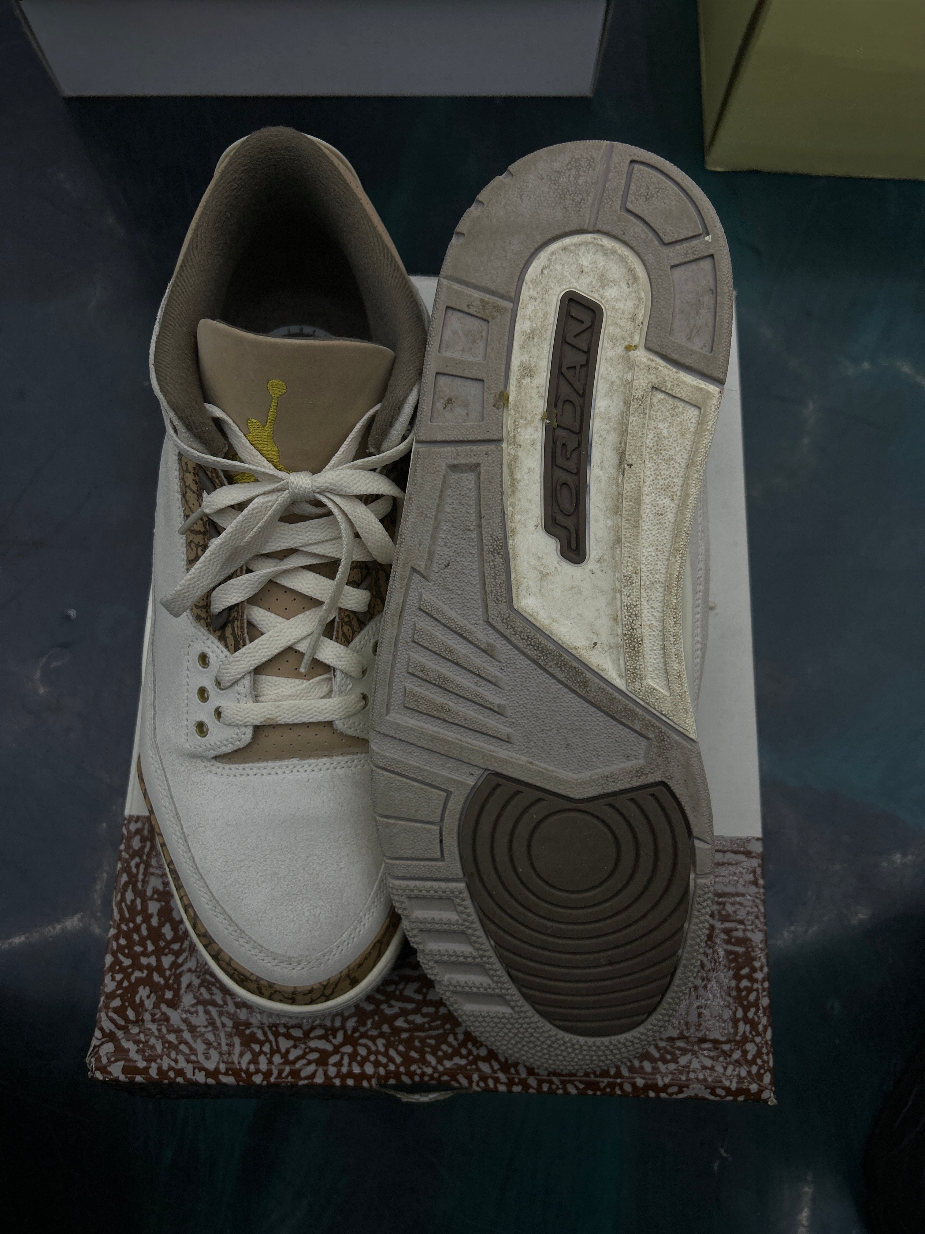 JORDAN 3 RETRO PALOMINO SIZE 13