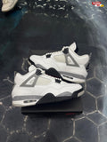 JORDAN 4 RETRO WHITE CEMENT PRE OWNED SIZE 11.5