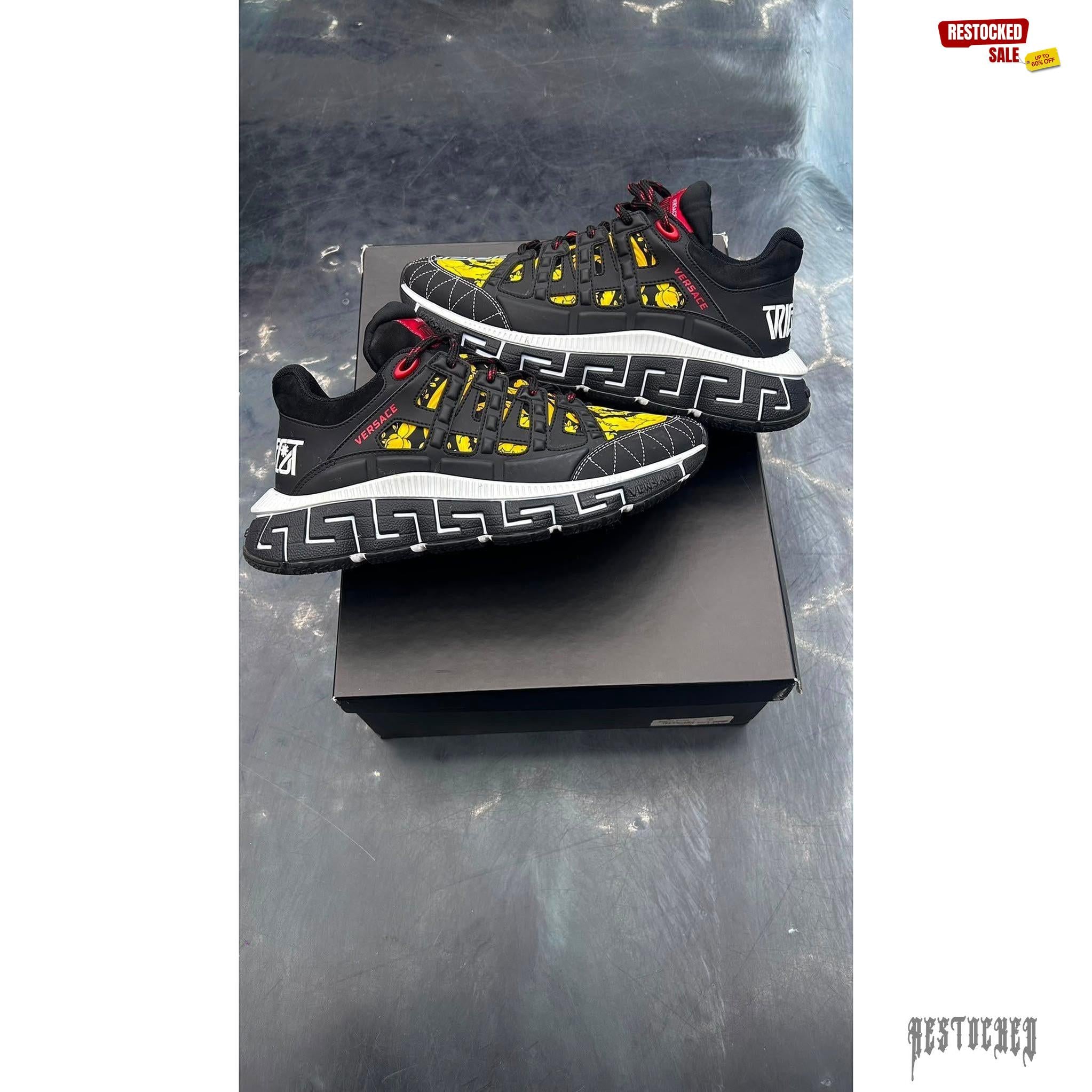 VERSACE TRIGRECA PRE OWNED SIZE 40.5EU 7.5US