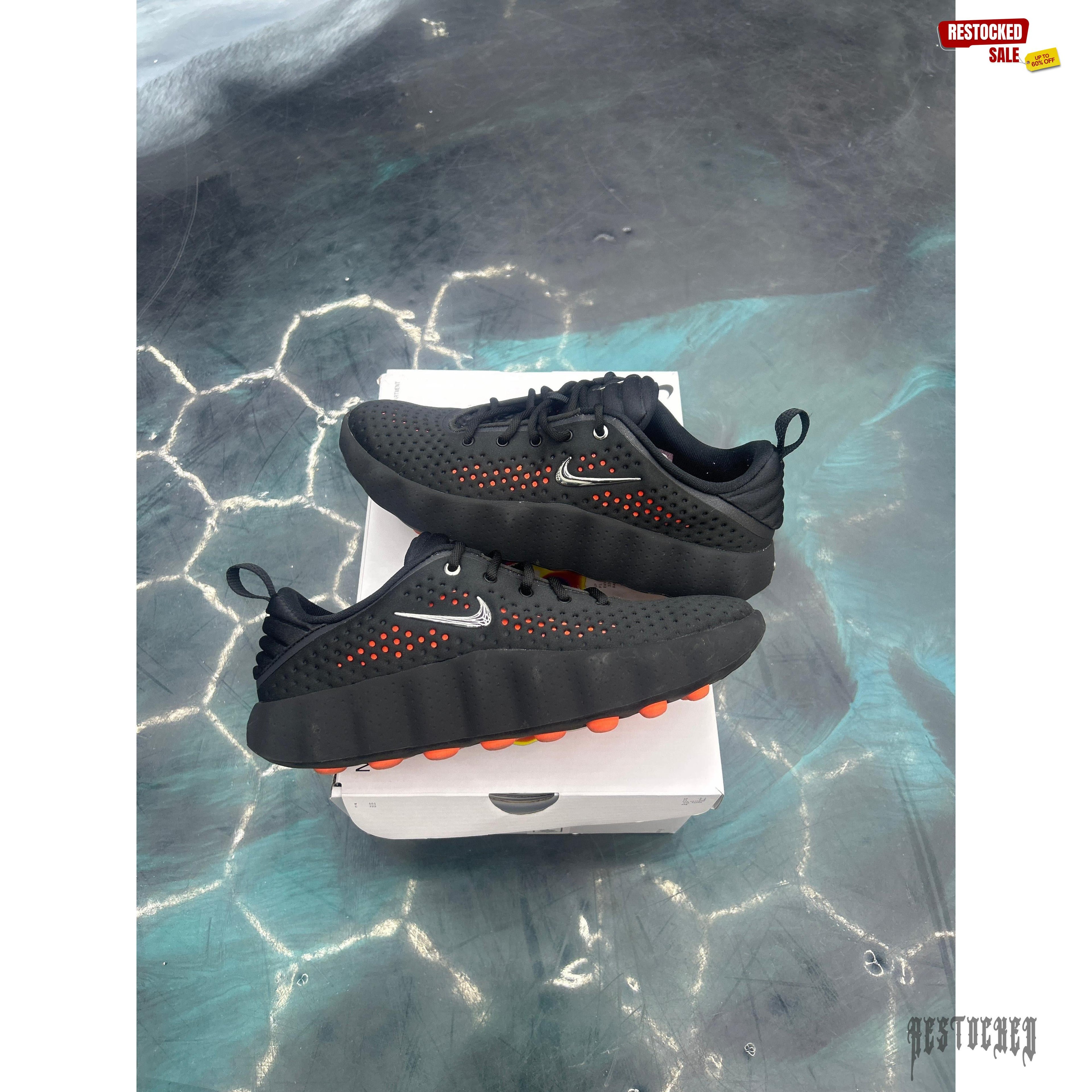 NIKE MIND 002 BLACK HYPER CRIMSON PRE OWNED SIZE 8