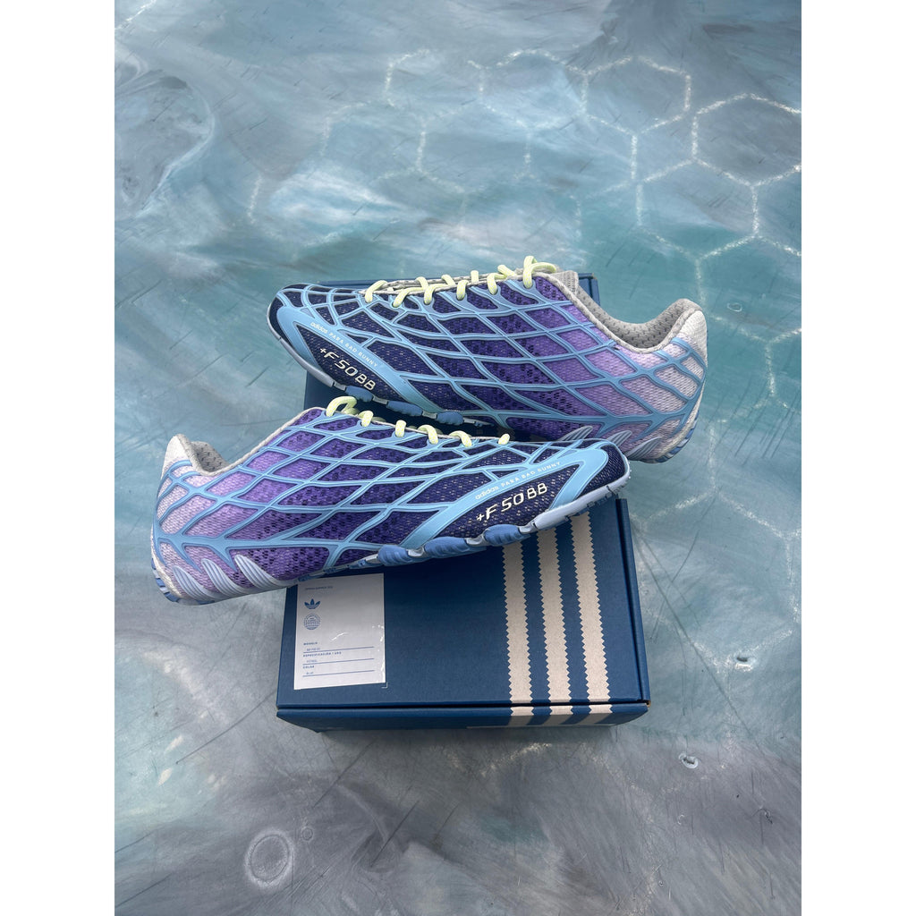 ADIDAS F50 GHOST SPRINT BAD BUNNY DARK MARINE PREOWNED SIZE 10.5