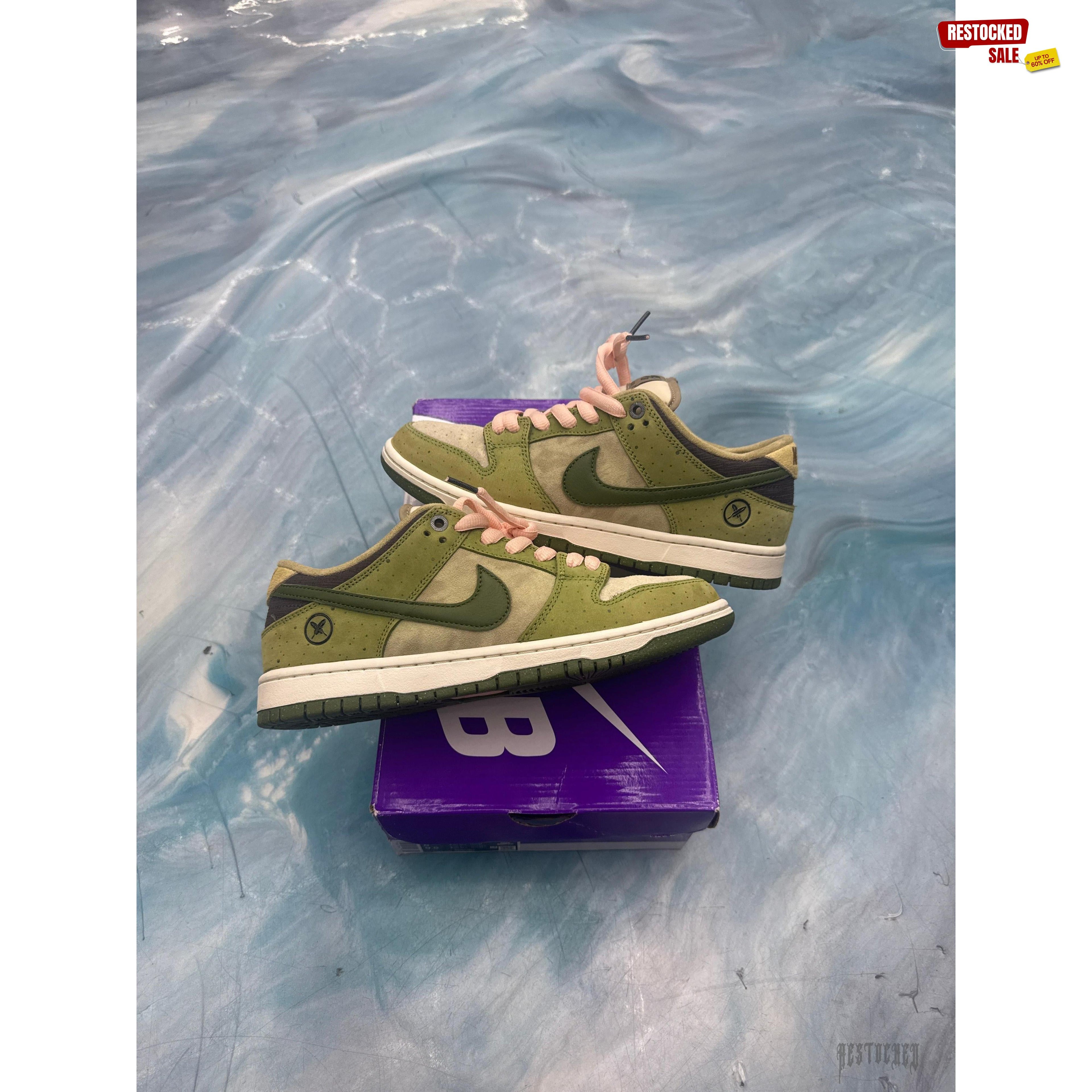 NIKE SB DUNK LOW YUTO HORIGOME MATCHA PRE OWNED SIZE 8