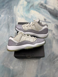 JORDAN 11 RWTRO LOW CEMENT GREY PRE OWNED SIZE 7Y