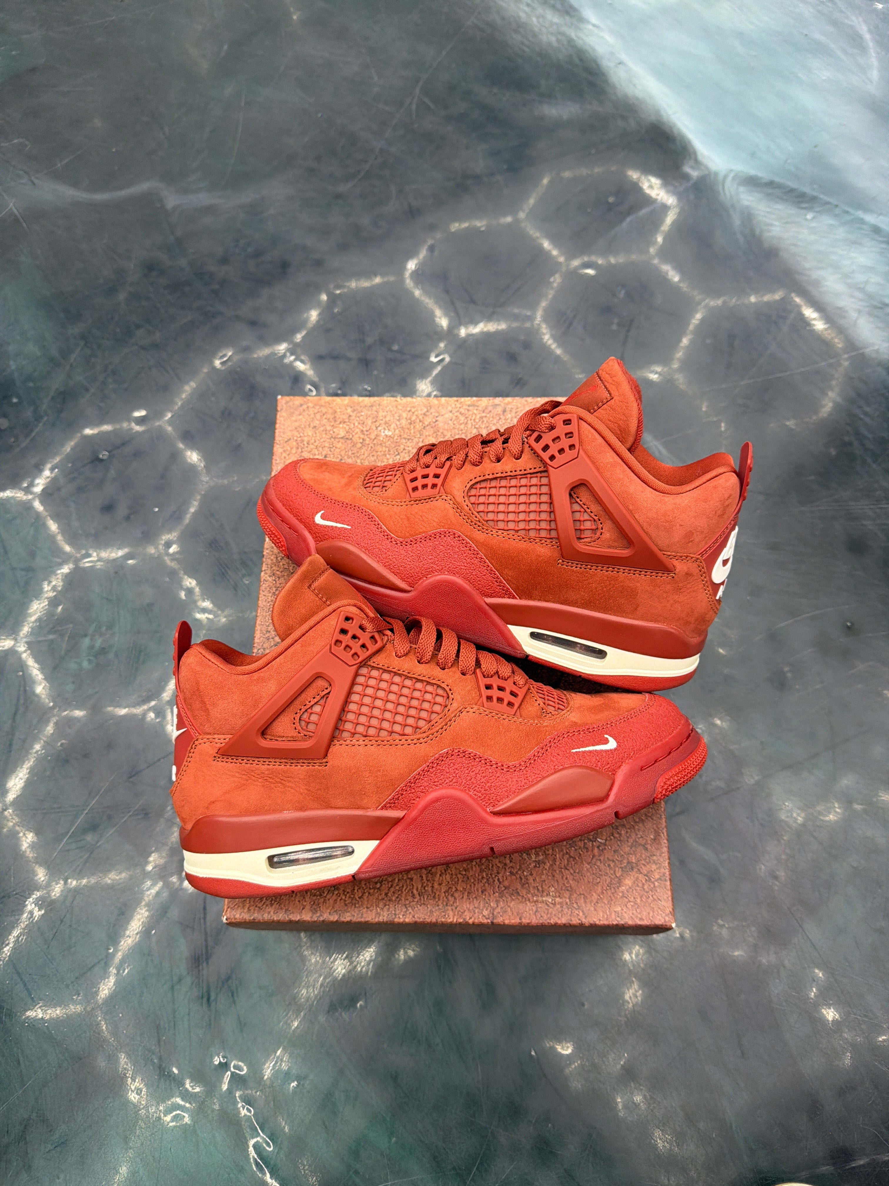 JORDAN 4 RETRO OG SP NIGEL STLVESTER BRICK BY BRICK PRE OWNED SIZE 7.5