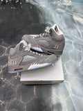 JORDAN 5 RETRO WOLF GREY PRE OWNED SIZE 11