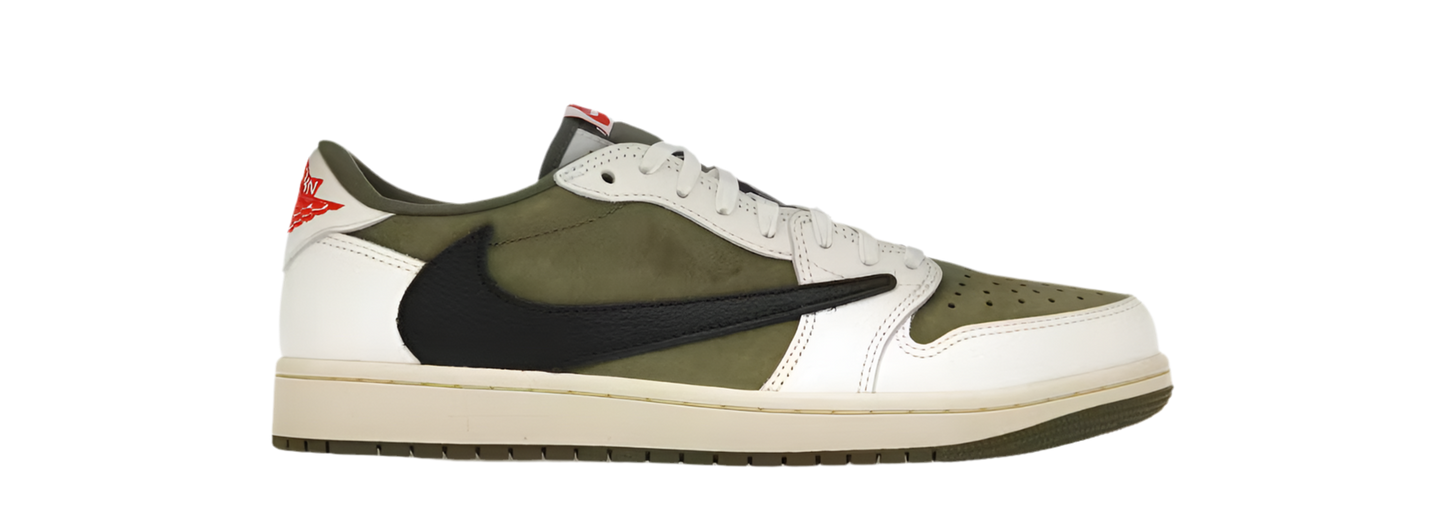 AJ 1 LOW TRAVIS SCOTT MEDIUM OLIVE