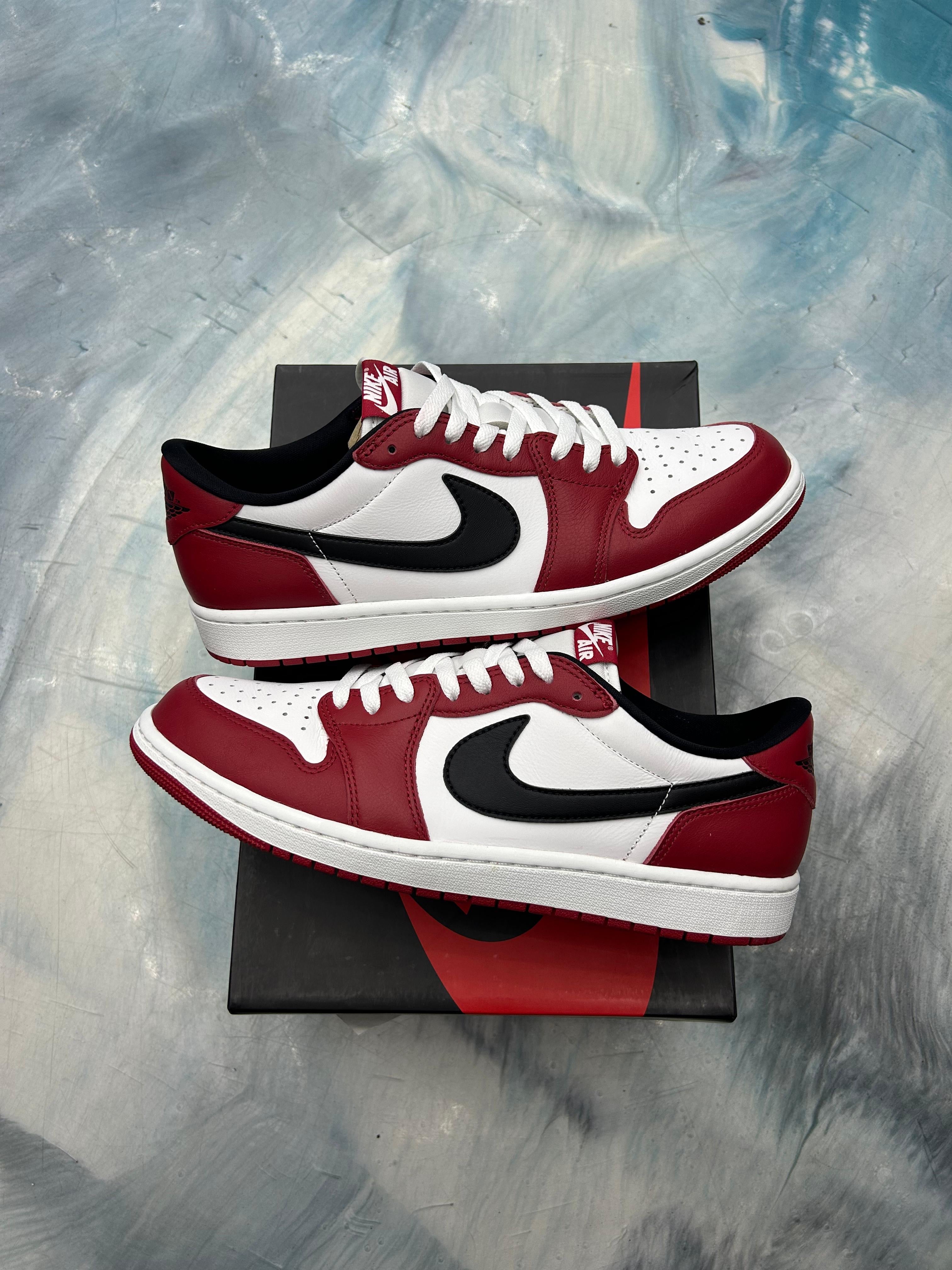 JORDAN 1 RETRO LOW OG CHICAGO PRE OWNED SIZE 11