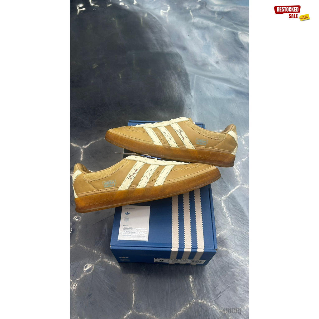 ADIDAS GAZELLE INDOOR BAD BUNNY X MESSI PRE OWNED SIZE 8