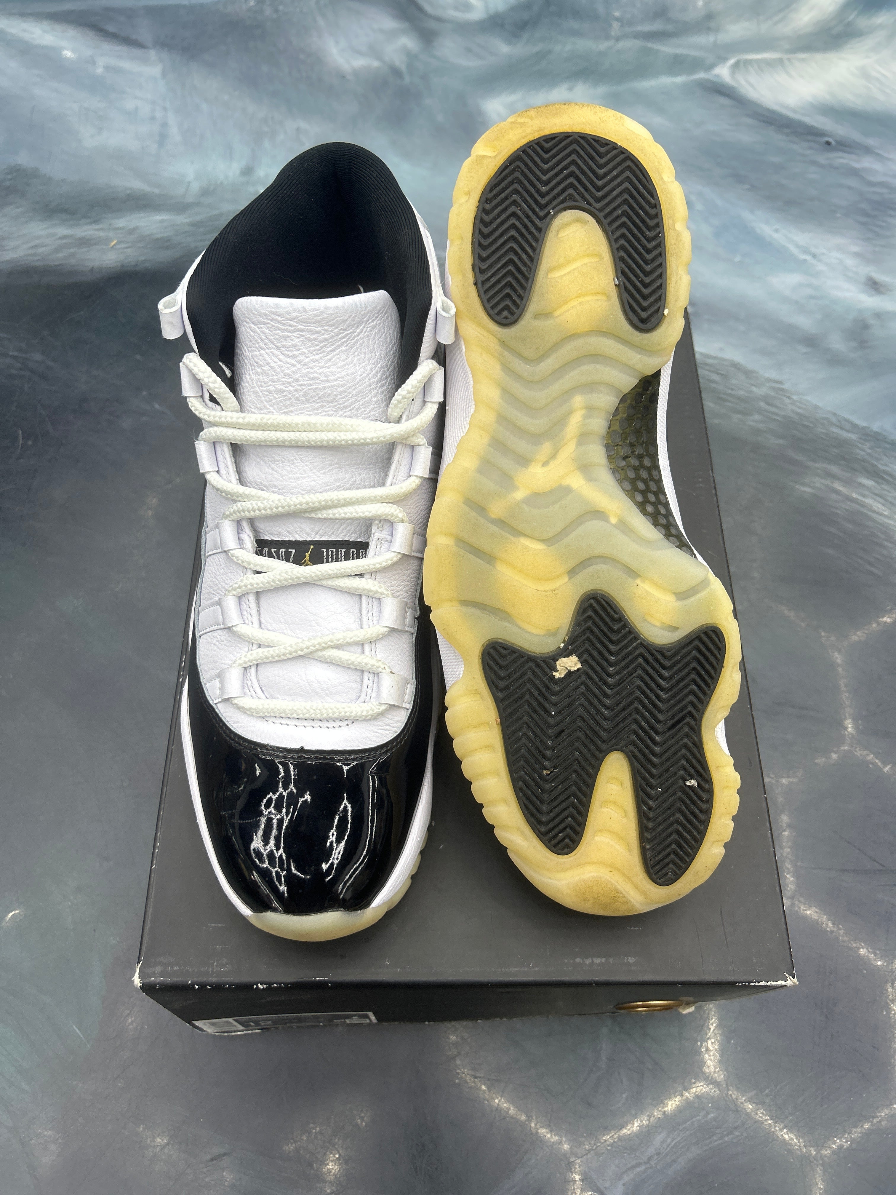JORDAN 11 RETRO DMP GRATITUDE (2023) PRE OWNED SIZE 12