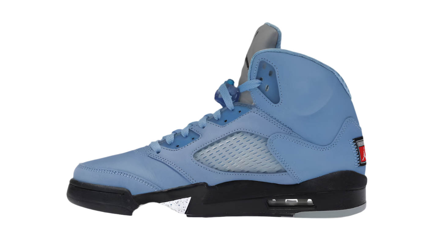 JORDAN 5 RETRO UNC UNIVERSITY BLUE