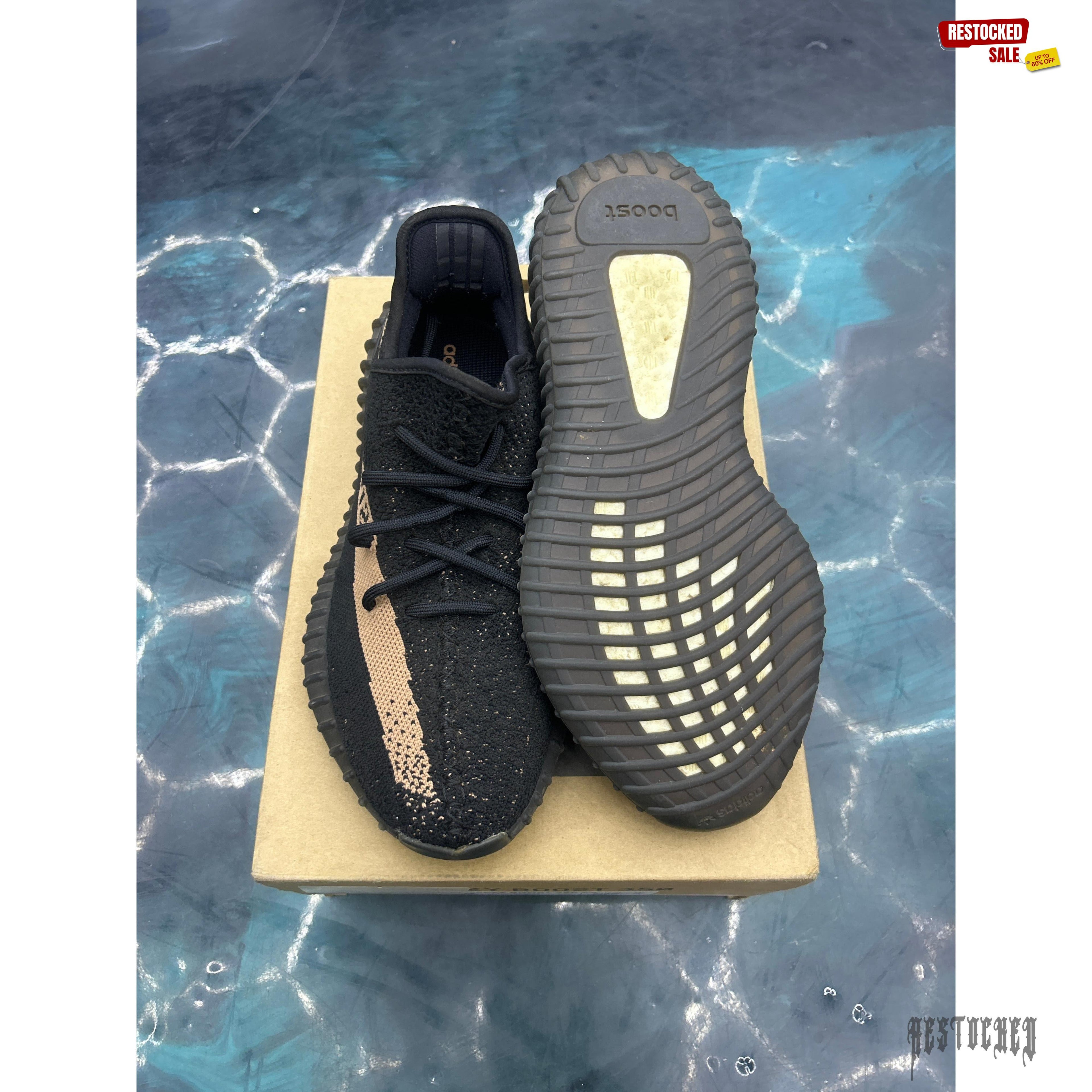 ADIDAS YEEZY BOOST 350 V2 CORE BLACK COPPER PRE OWNED SIZE 8