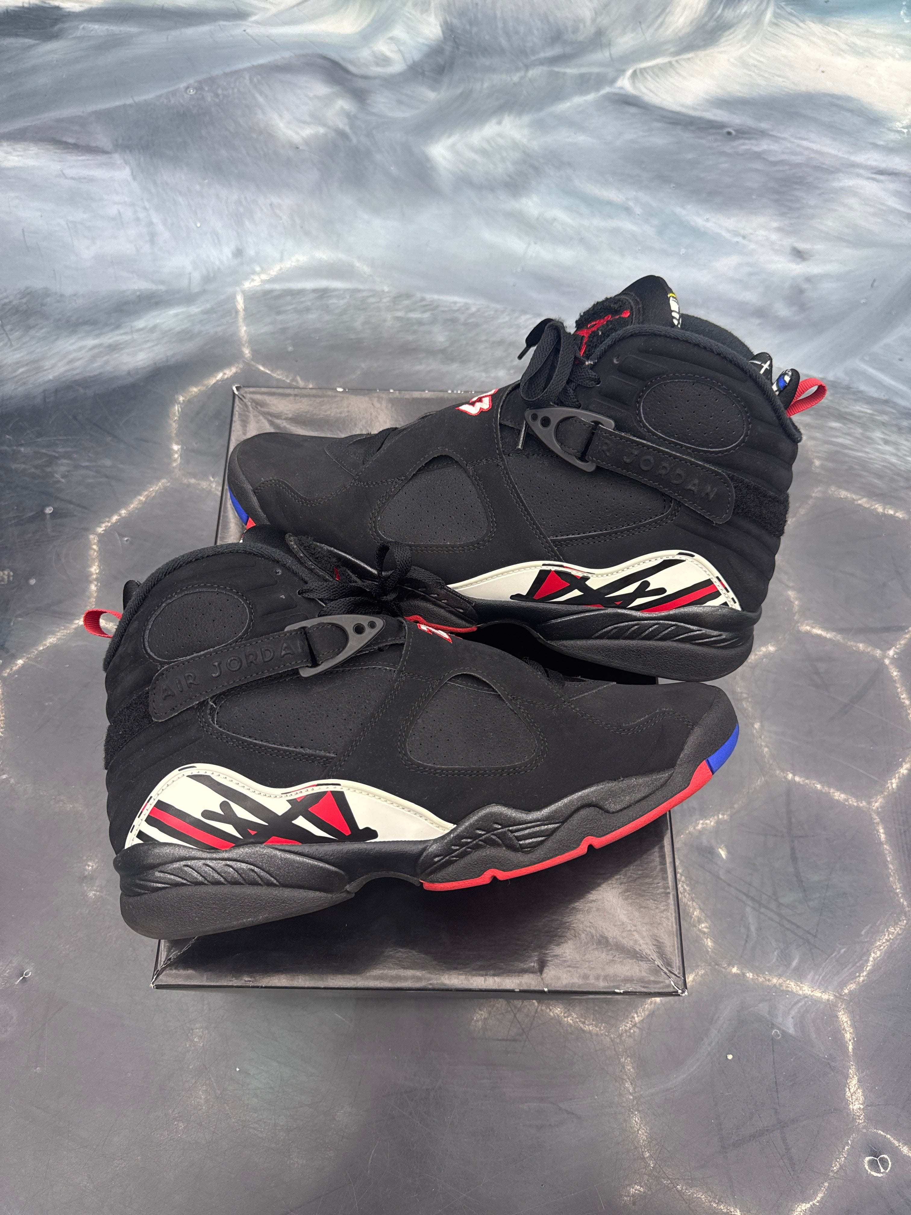 JORDAN 8 RETRO PLAYOFFS (2023) PRE OWNED SIZE 12