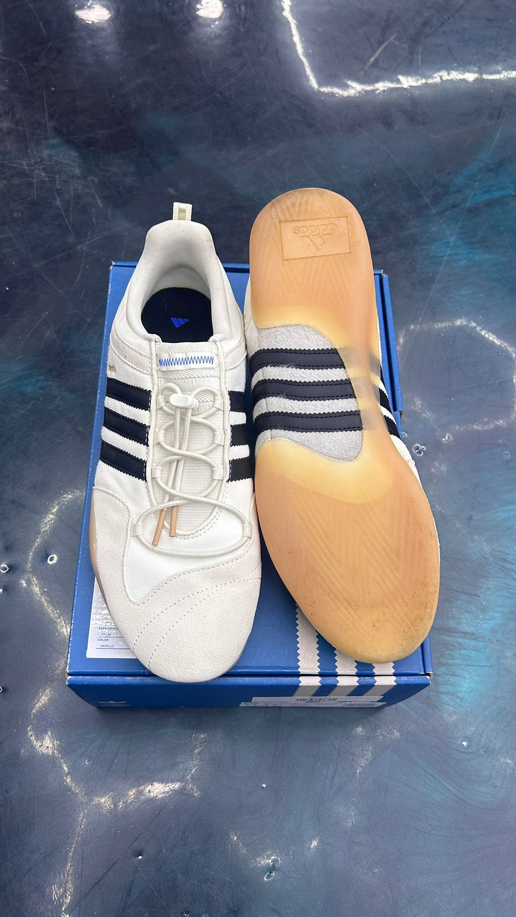 ADIDAS X BAD BUNNY BALLERINA CREAM PRE OWNED SIZE 11