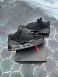 Jordan 3 RETRO BLACK CAT (2025) PRE OWNED SIZE 9