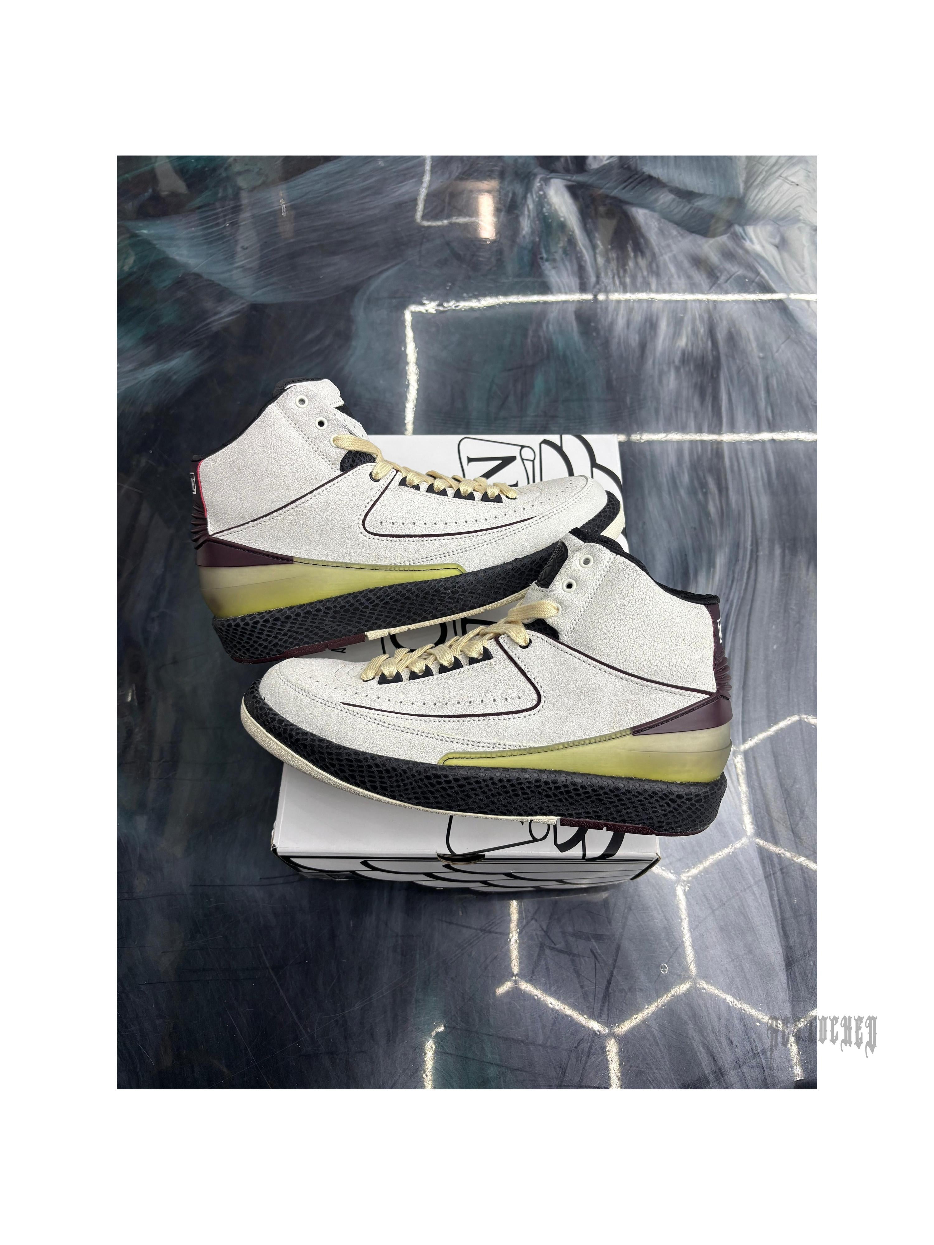 JORDAN 2 RETRO A MA MANIERE AIRNESS PRE OWNED SIZE 8.5
