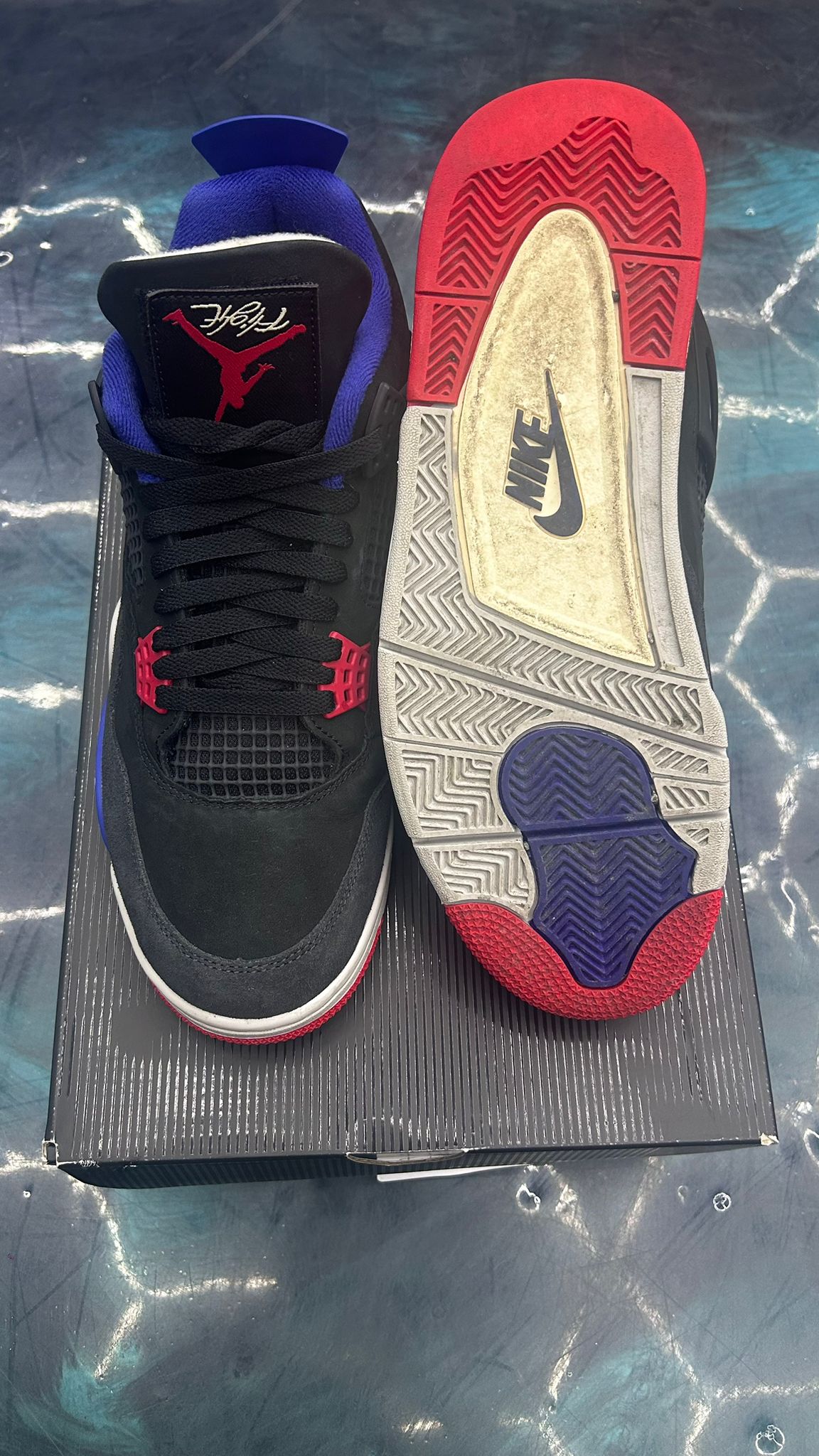 JORDAN 4 RETRO RARE AIR PRE OWNED SIZE 11