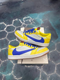 JORDAN 1 RETRO LOW OG SP TRAVIS SCOTT CANARY (WOMENS) PRE OWNED SIZE 9W // 7.5M