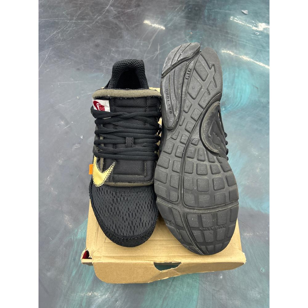 Nike air presto OFF-WHITE BLACK (2018) PRE-OWNED SIZE 11