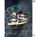 JORDAN 1 RETRO LOW MEDIUM OLIVE PRE OWNED SIZE 9.5