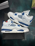 JORDAN 4 RETRO MILITARY BLUE PRE OWNED SIZE 13