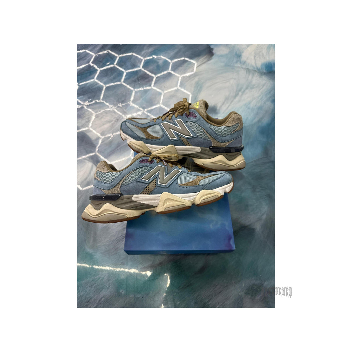 NEW BALANCE 9060 BODEGA AGE PF DISCOVERY PRE OWNED SIZE 8
