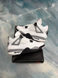 JORDAN 4 RETRO WHITE CEMENT PRE OWNED SIZE 10