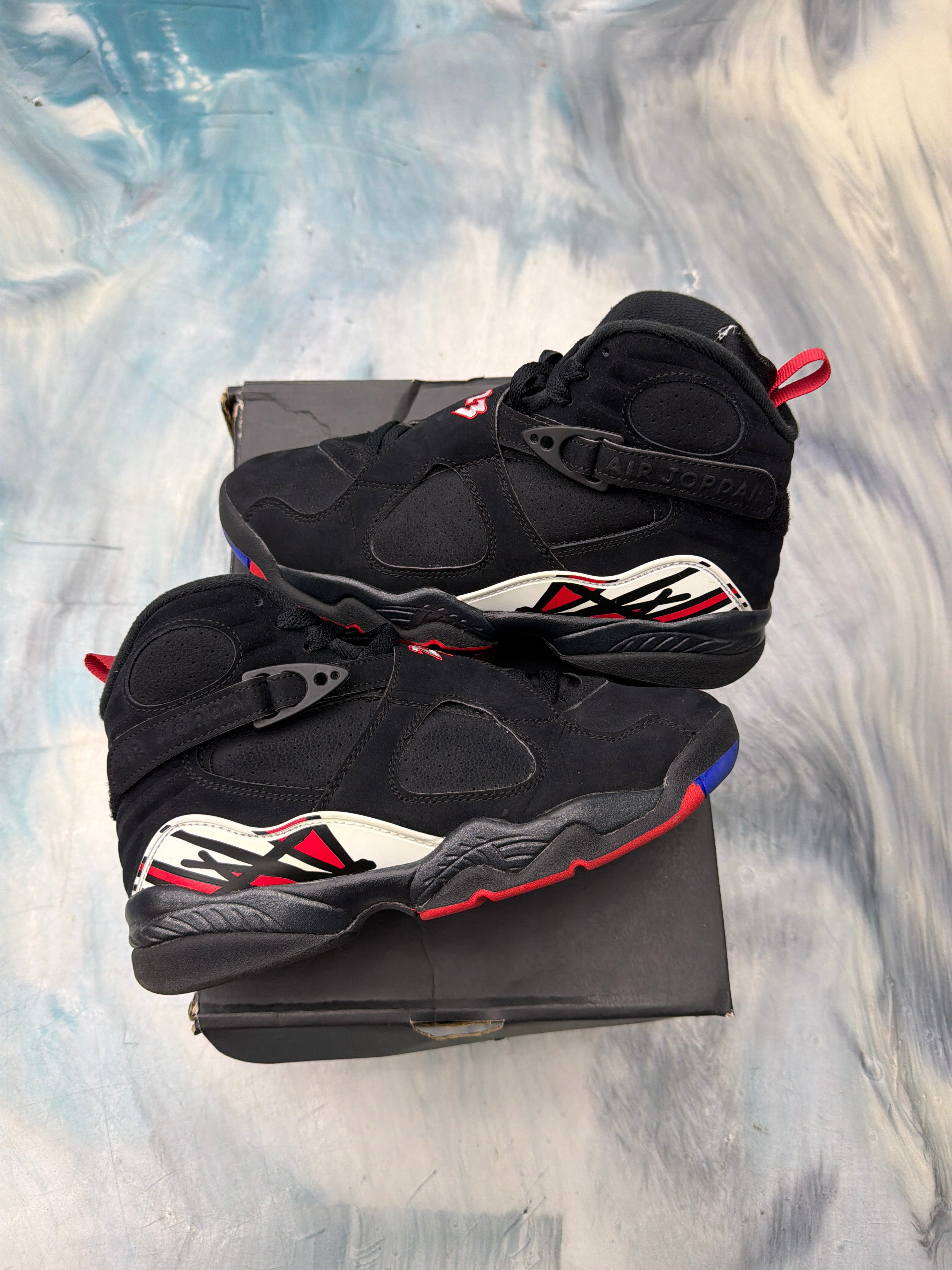 JORDAN 8 RETRO PLAYOFF (2023) GS PRE OWNED SIZE 7Y