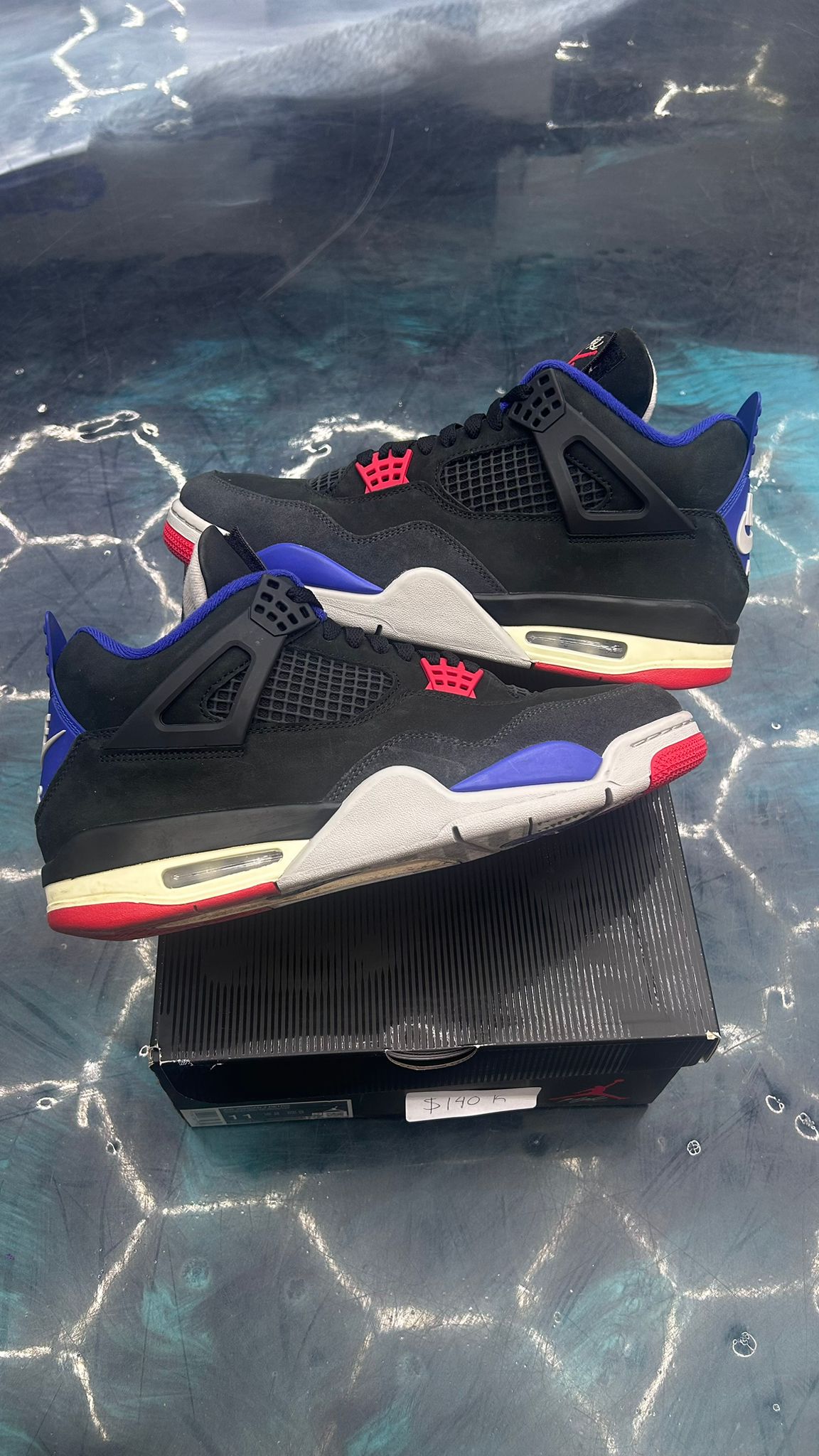 JORDAN 4 RETRO RARE AIR PRE OWNED SIZE 11