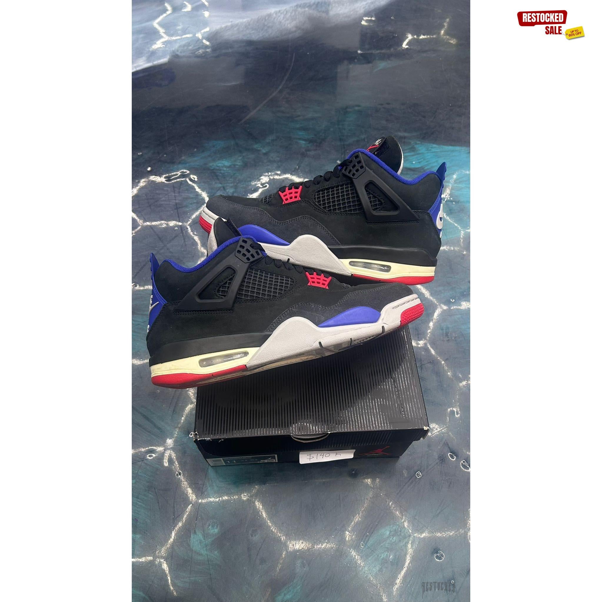 JORDAN 4 RETRO RARE AIR PRE OWNED SIZE 11