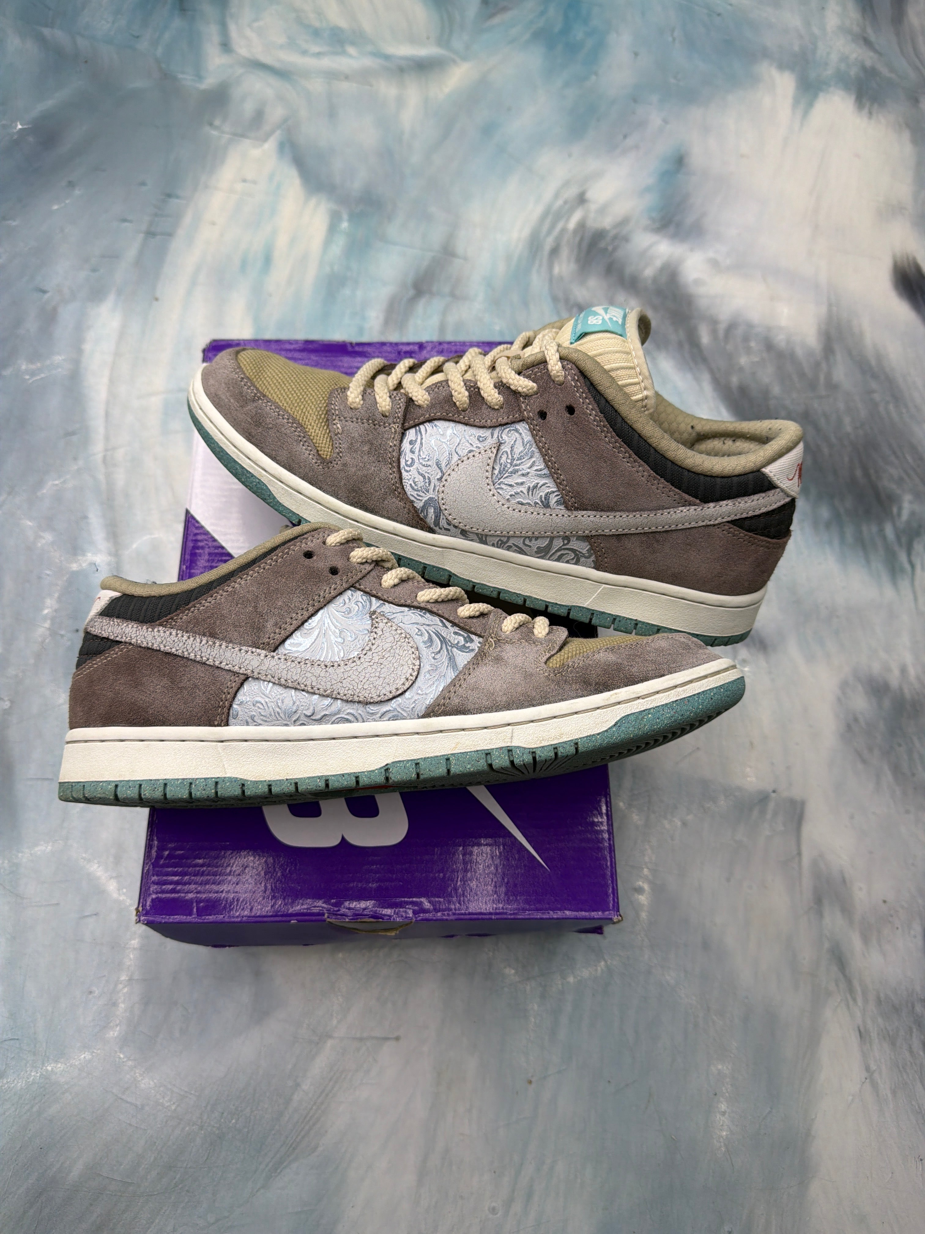 NIKE SB DUNK LOW BIG MONEY SAVINGS PRE OWNED SIZE 12
