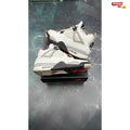 JORDAN 4 RETRO WHITE CEMENT PRE OWNED SIZE 12