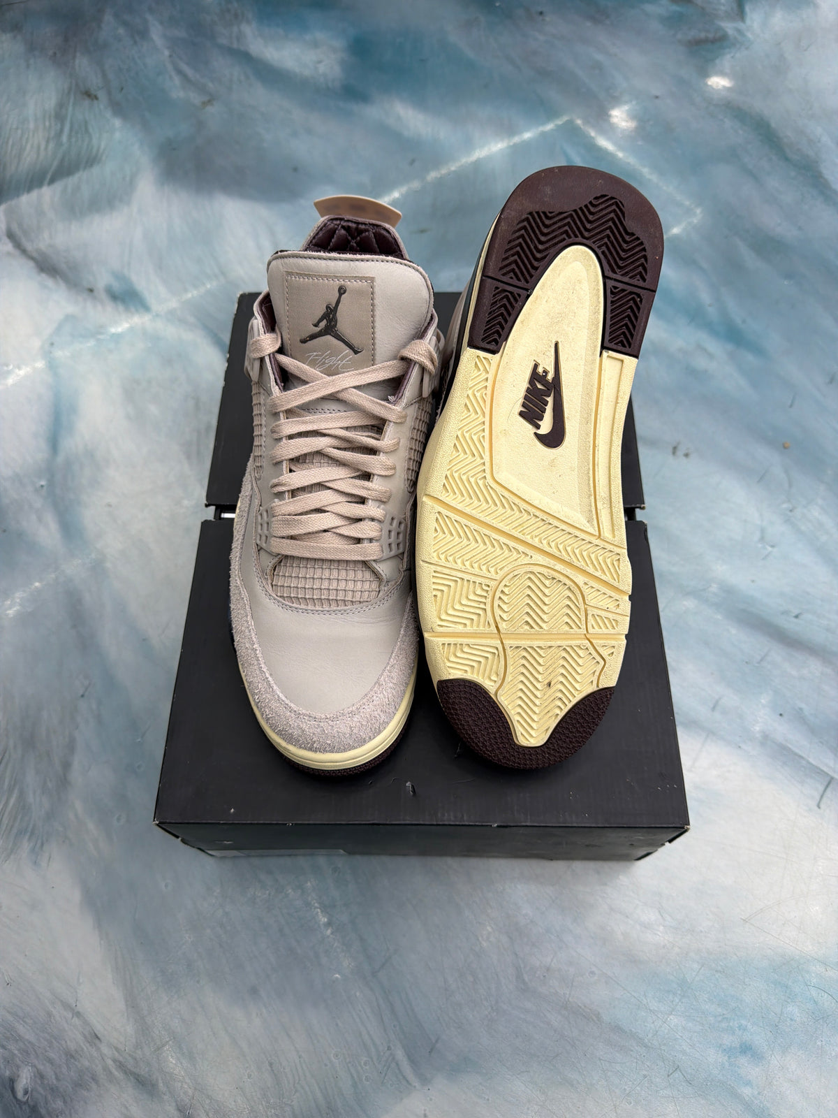 JORDAN 4 RETRO OG SP A MA MANIERE WHILE YOU WHERE SLEEPING PRE OWNED SIZE 10.5M