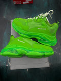 BALENCIAGA TRIPLE S BREAKERS GREEN VNDS BRAND NEW SIZE 13