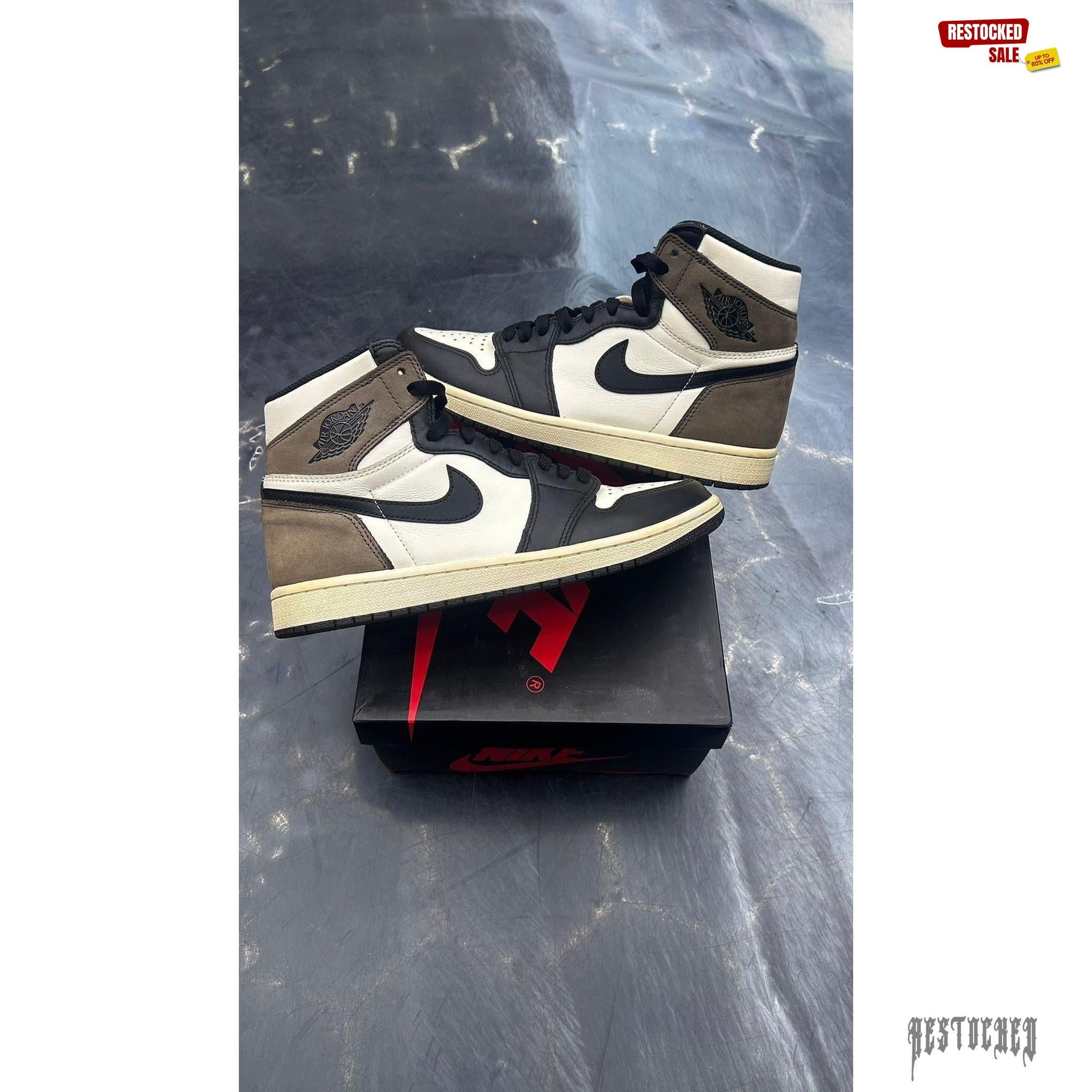 JORDAN 1 RETRO HIGH MOCHA PRE OWNED SIZE 8